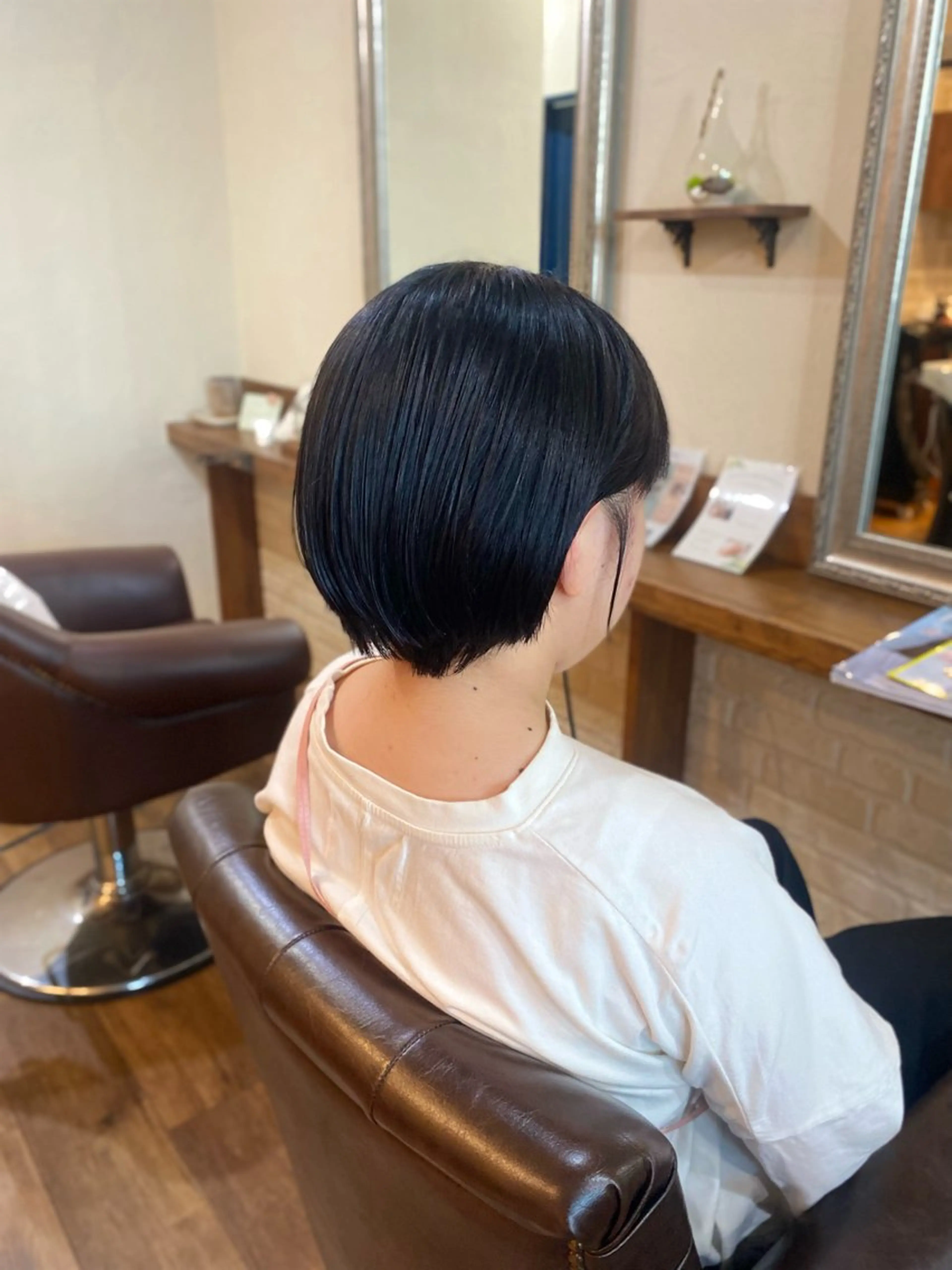 ショート Hair & Eyelash Riche所属・肥田 夕蘭のヘアスタイル