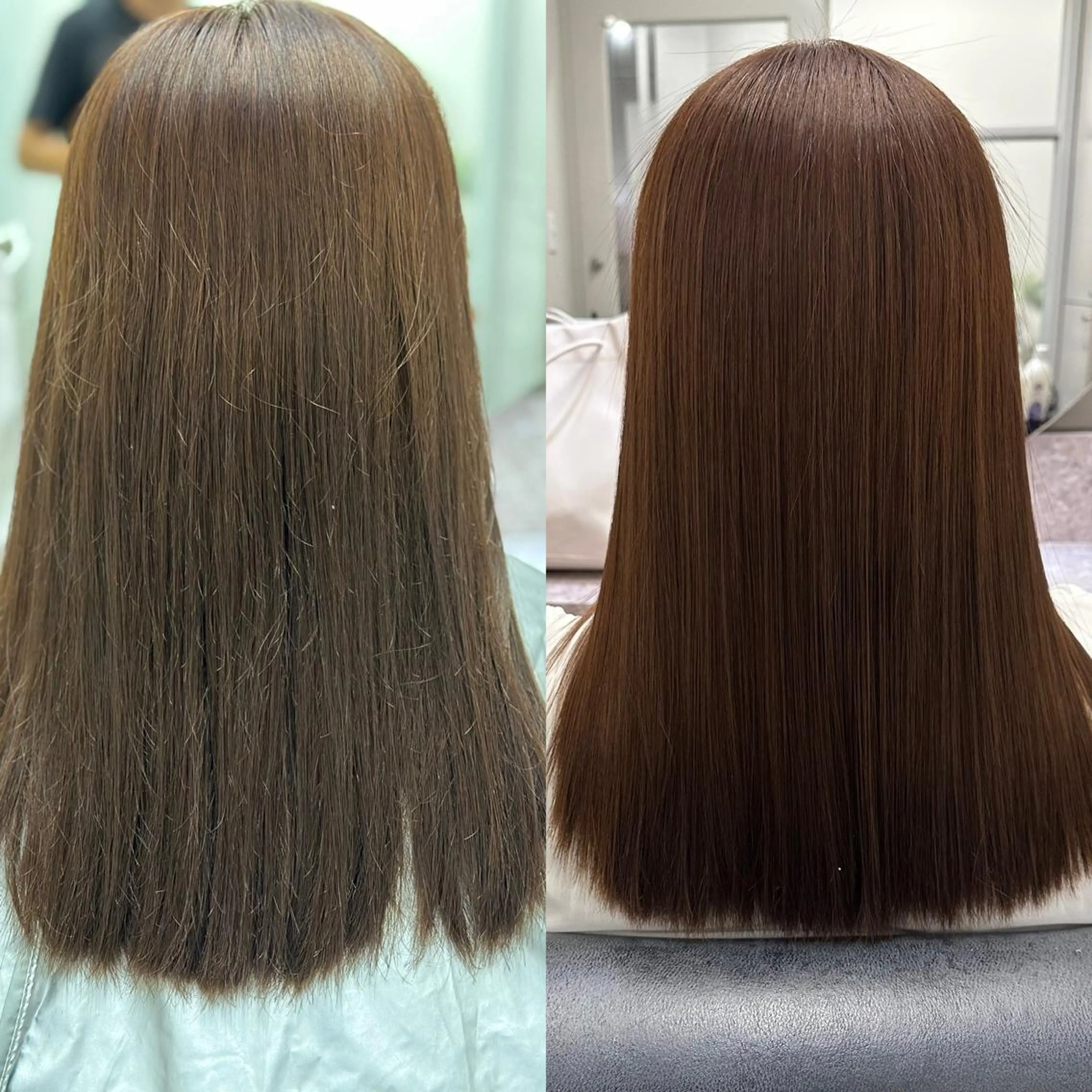 セミロング JYO 髪質改善専門家のヘアスタイル