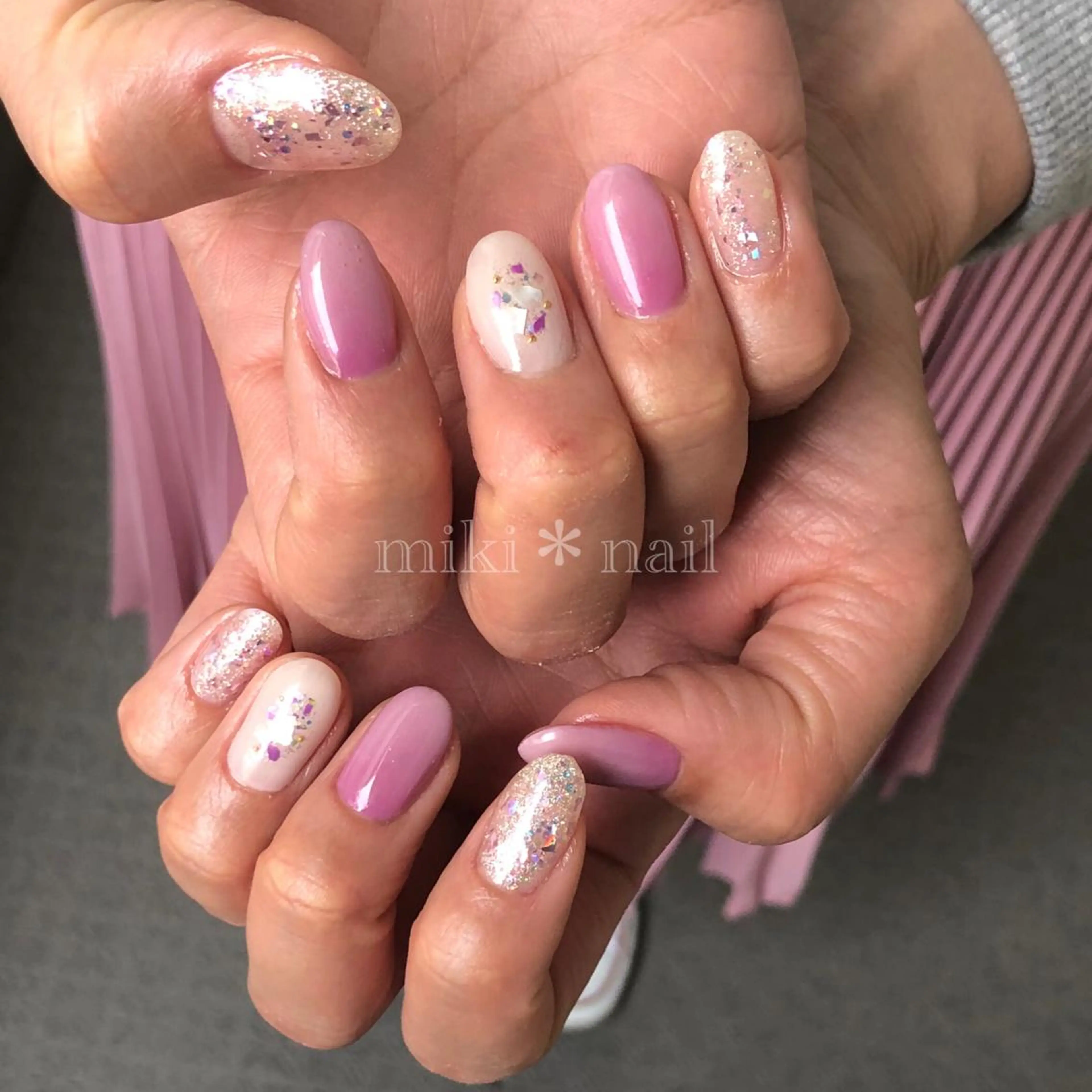 ネイル 春ネイル ハンドネイル 田村 未来のネイルデザイン