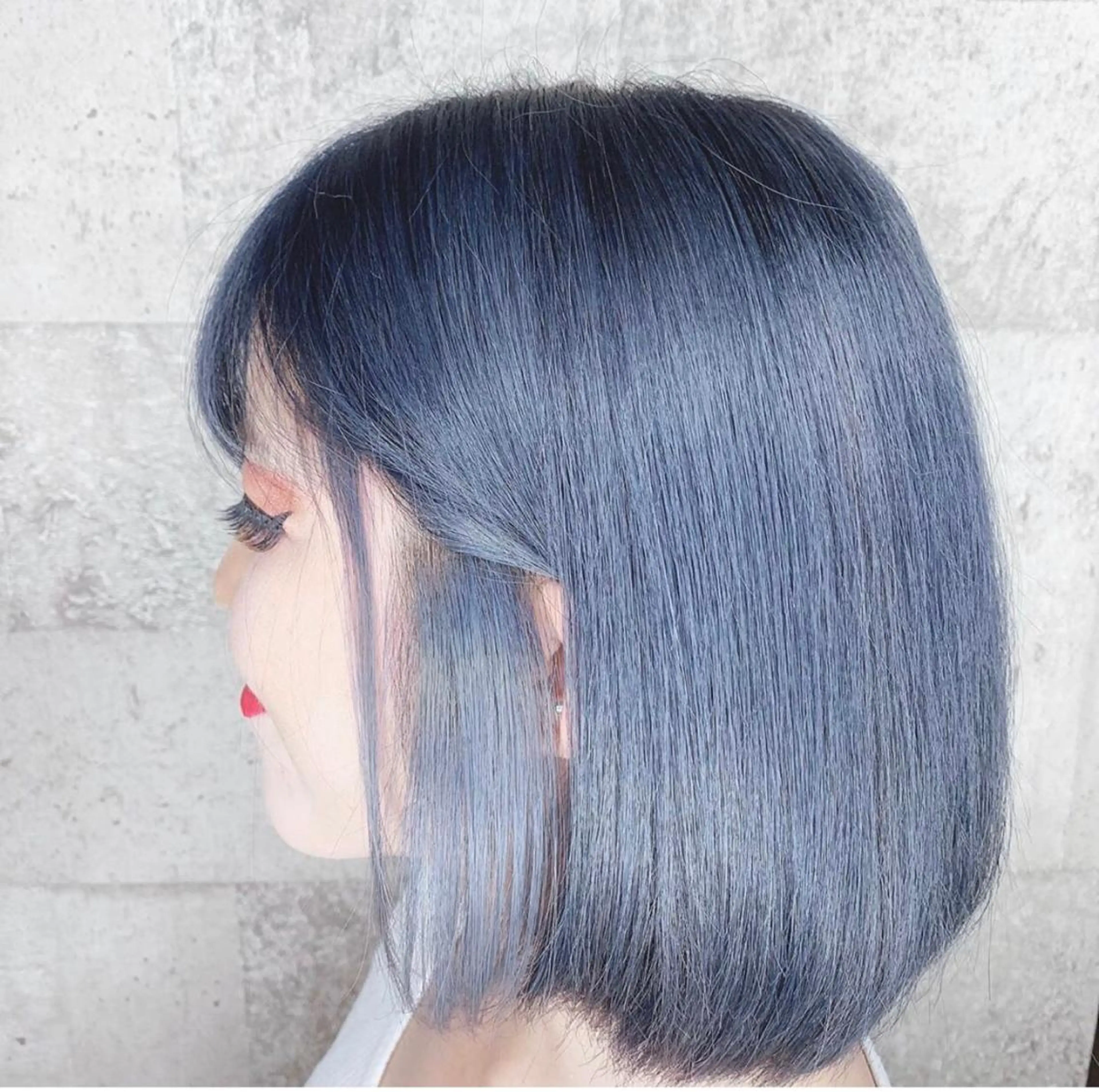 ショート カラー イヤリングカラー Ai 浅草橋店のヘアスタイル