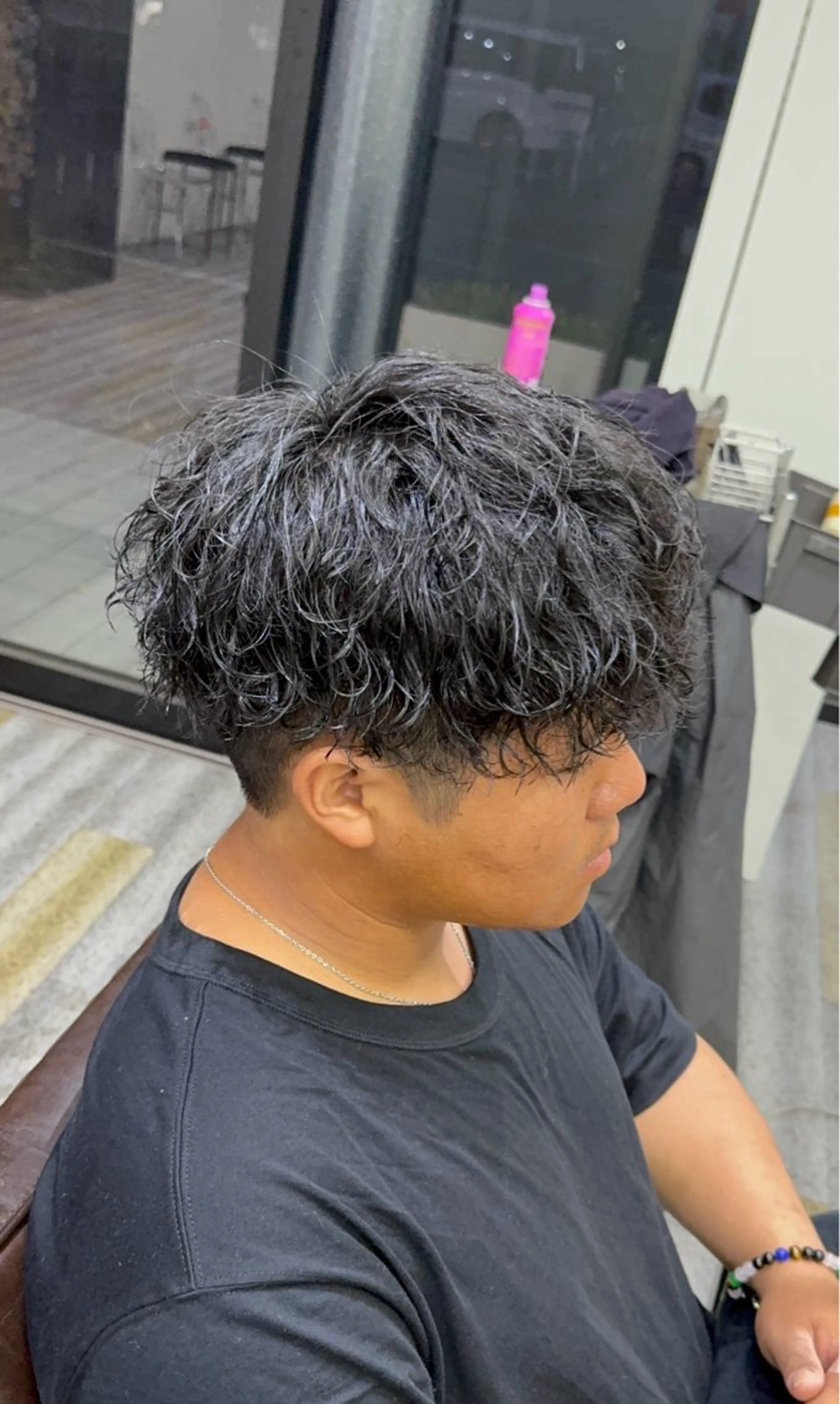 ショート パーマ メンズ カット パーマ 【メンズ特化】岩瀬 武【メンズパーマ】のヘアスタイル