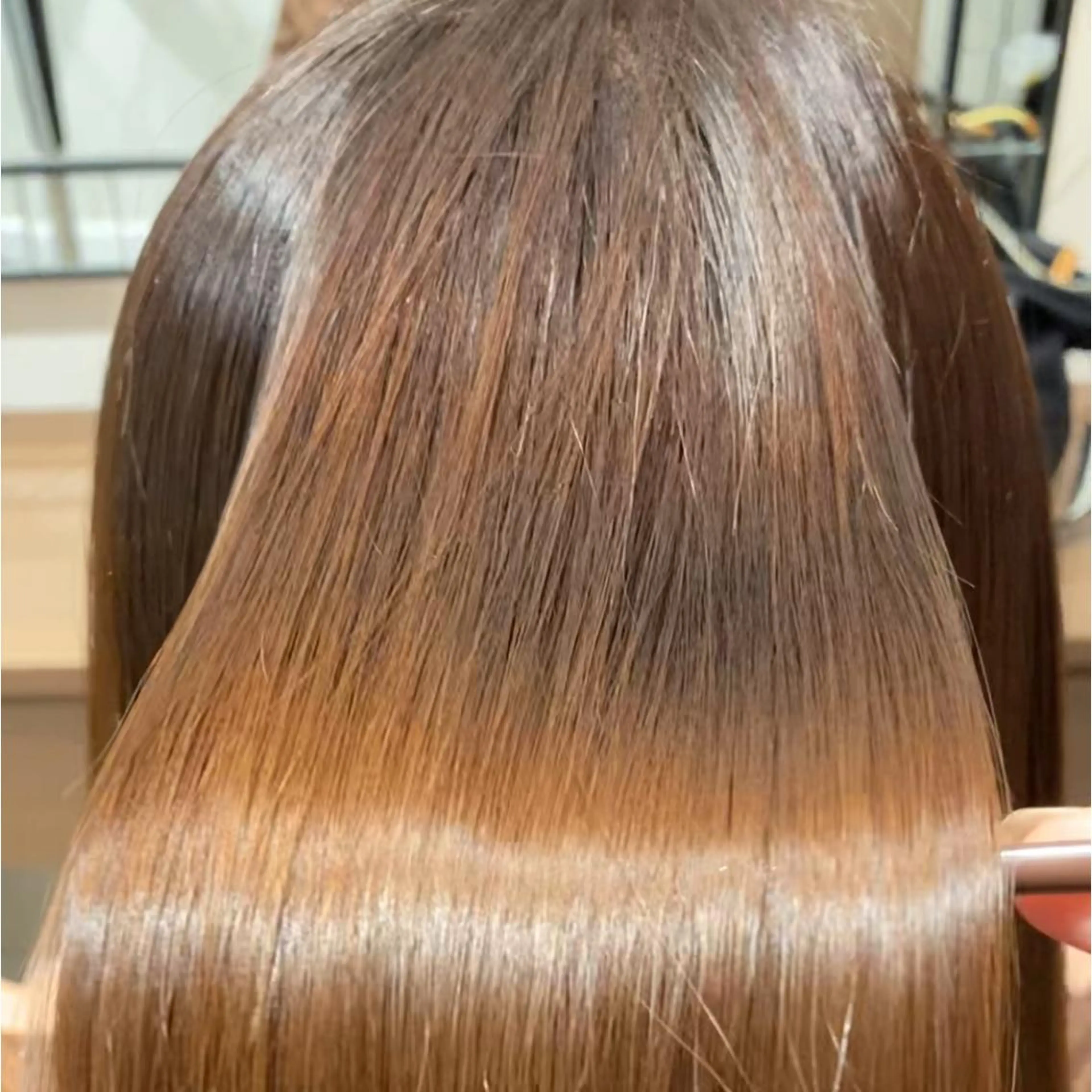 セミロング トリートメント 中谷 明日香のヘアスタイル