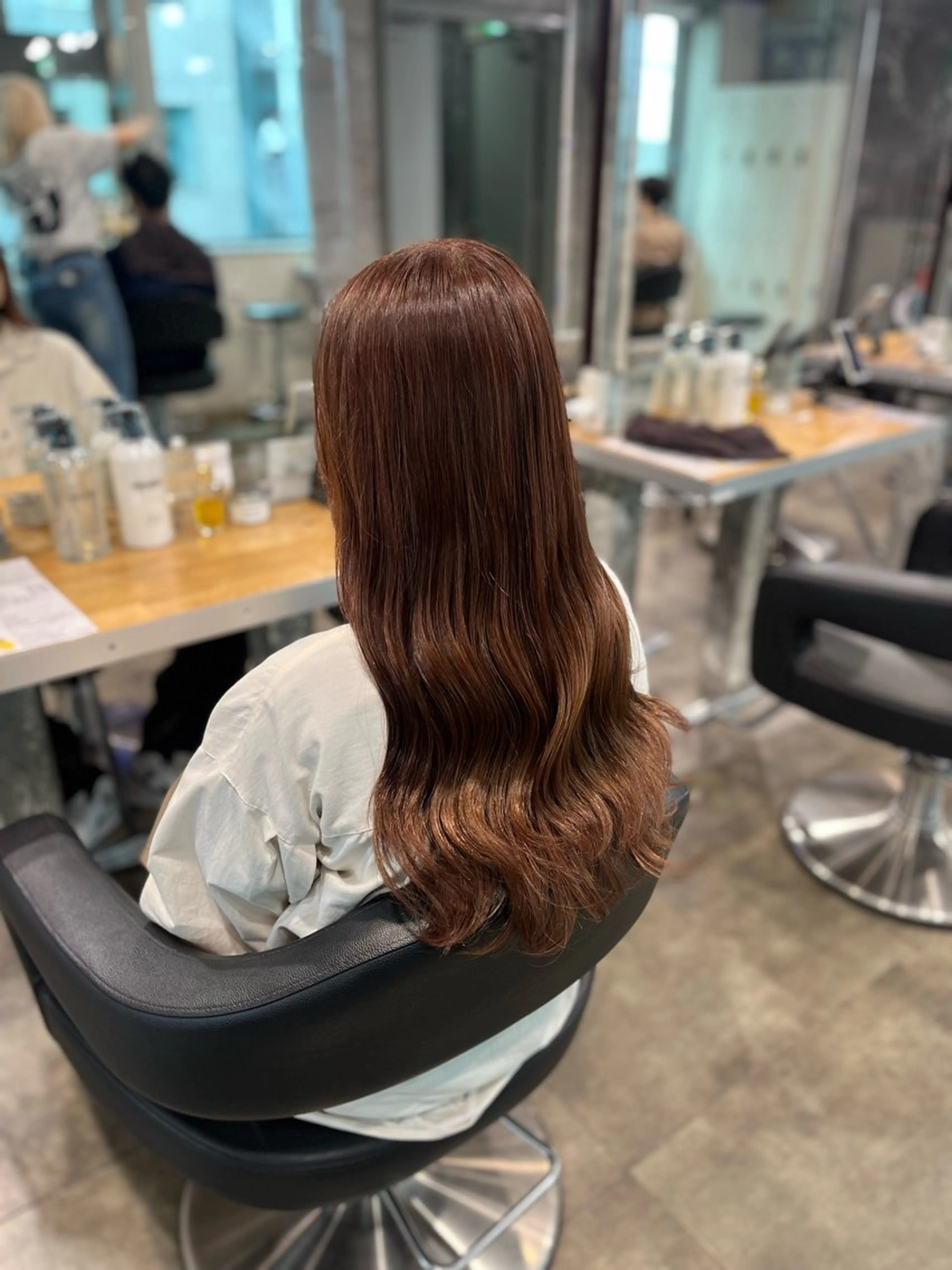 カラー ヘアカラー ヘアセット 🥀艶髪/垢抜け/ 暖色ヘア Yuu🥀のヘアスタイル