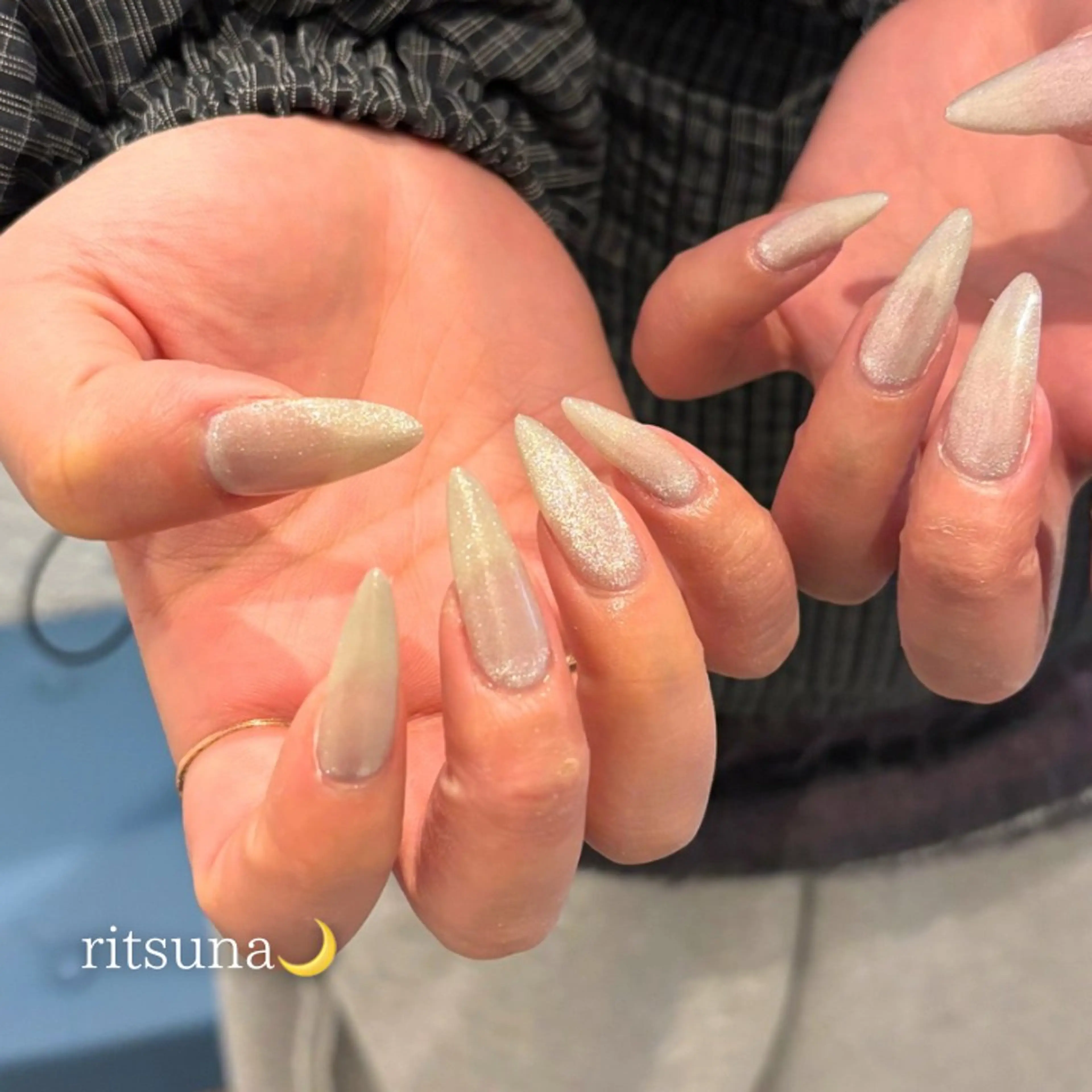 ネイル ハンドネイル ritsuna🌙 nail堺筋本町のネイルデザイン
