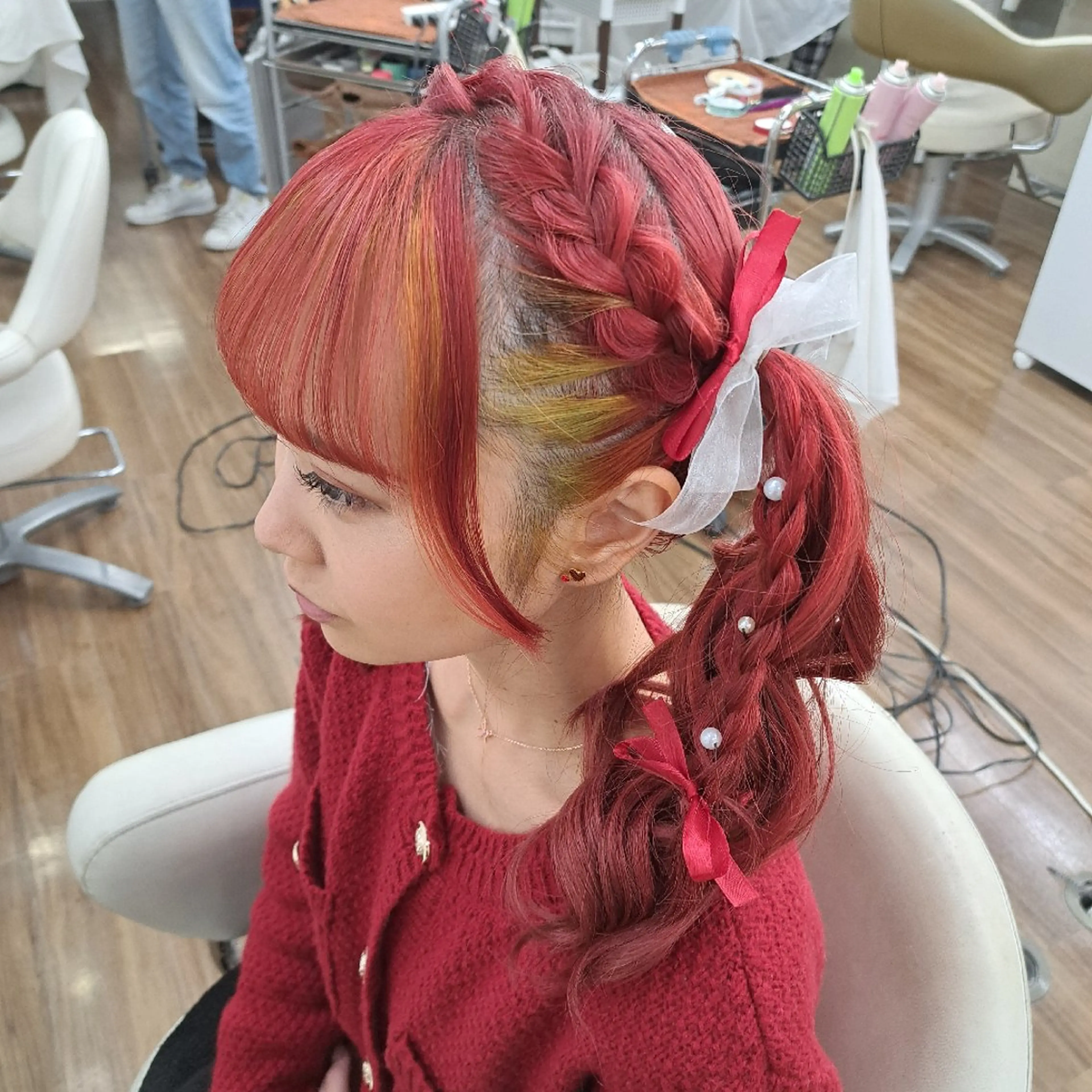 ヘアアレンジ ツインテール ヘアセット GLOSS❤︎ Harunaのヘアスタイル