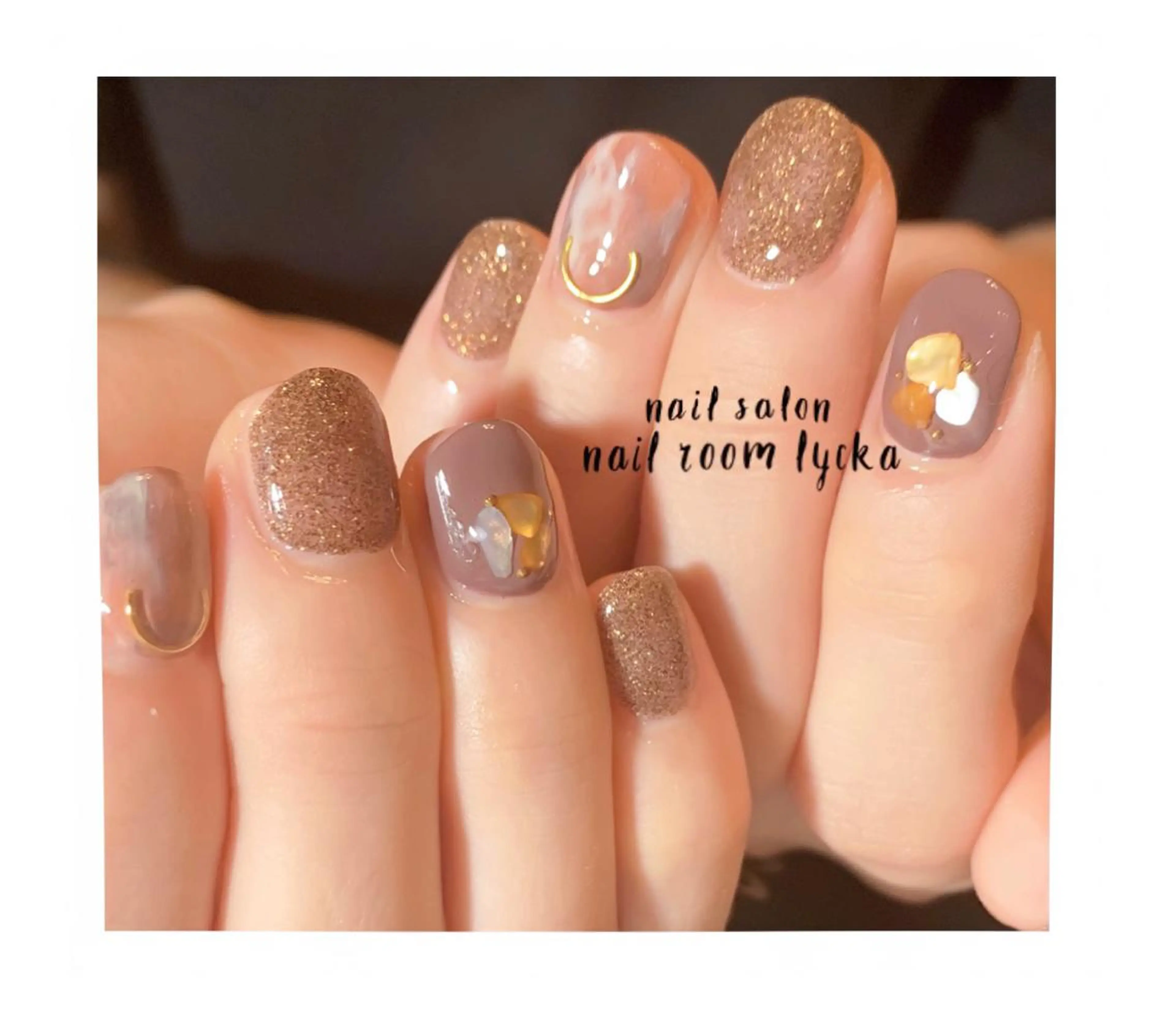 ネイル ﾈｲﾙﾙｰﾑﾘｯｶ 𝐦𝐚𝐲𝐮のネイルデザイン