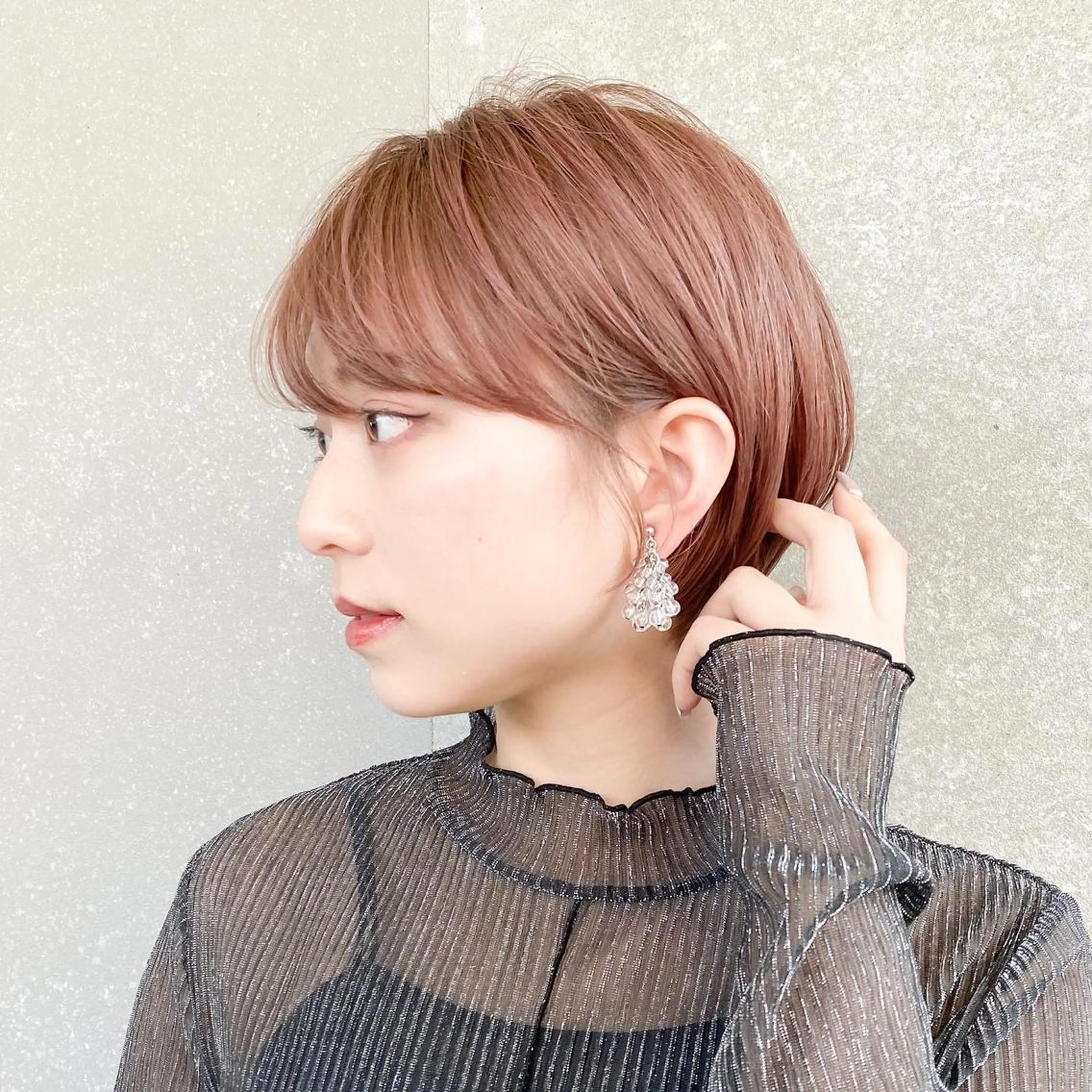 ショート カラー カット ヘアカラー トリートメント 似合わせ/小顔カット 🔷山方直也のヘアスタイル