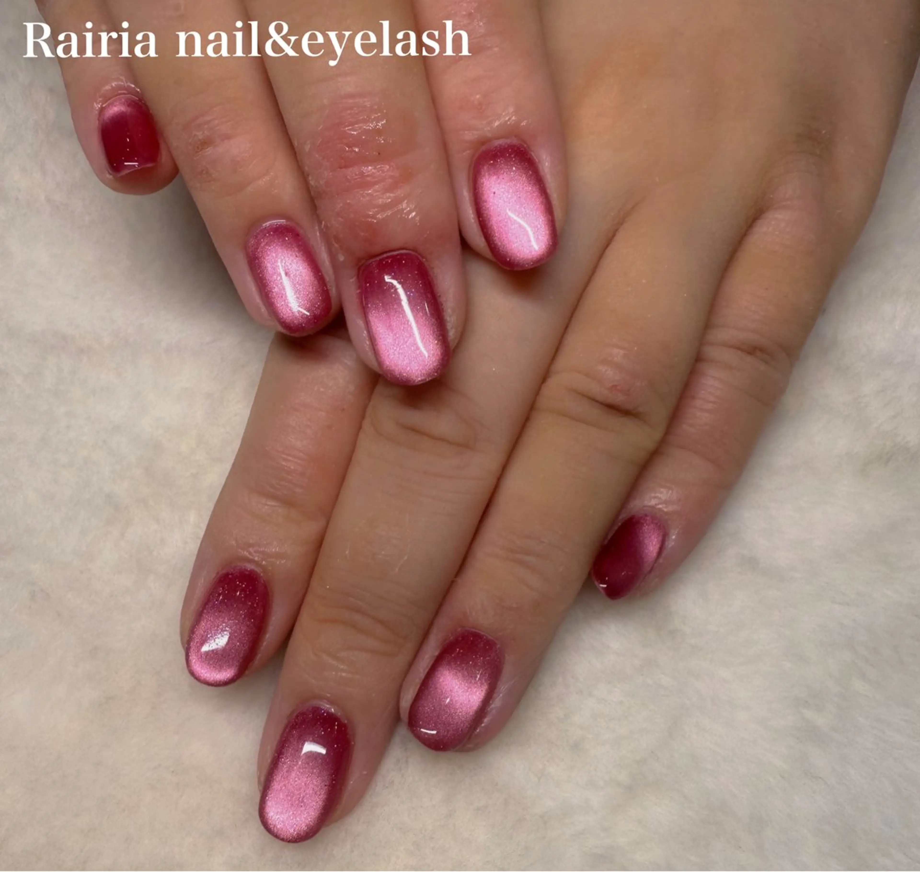 ネイル マグネットネイル Rairia   nail所属・屋敷 理奈のネイルデザイン