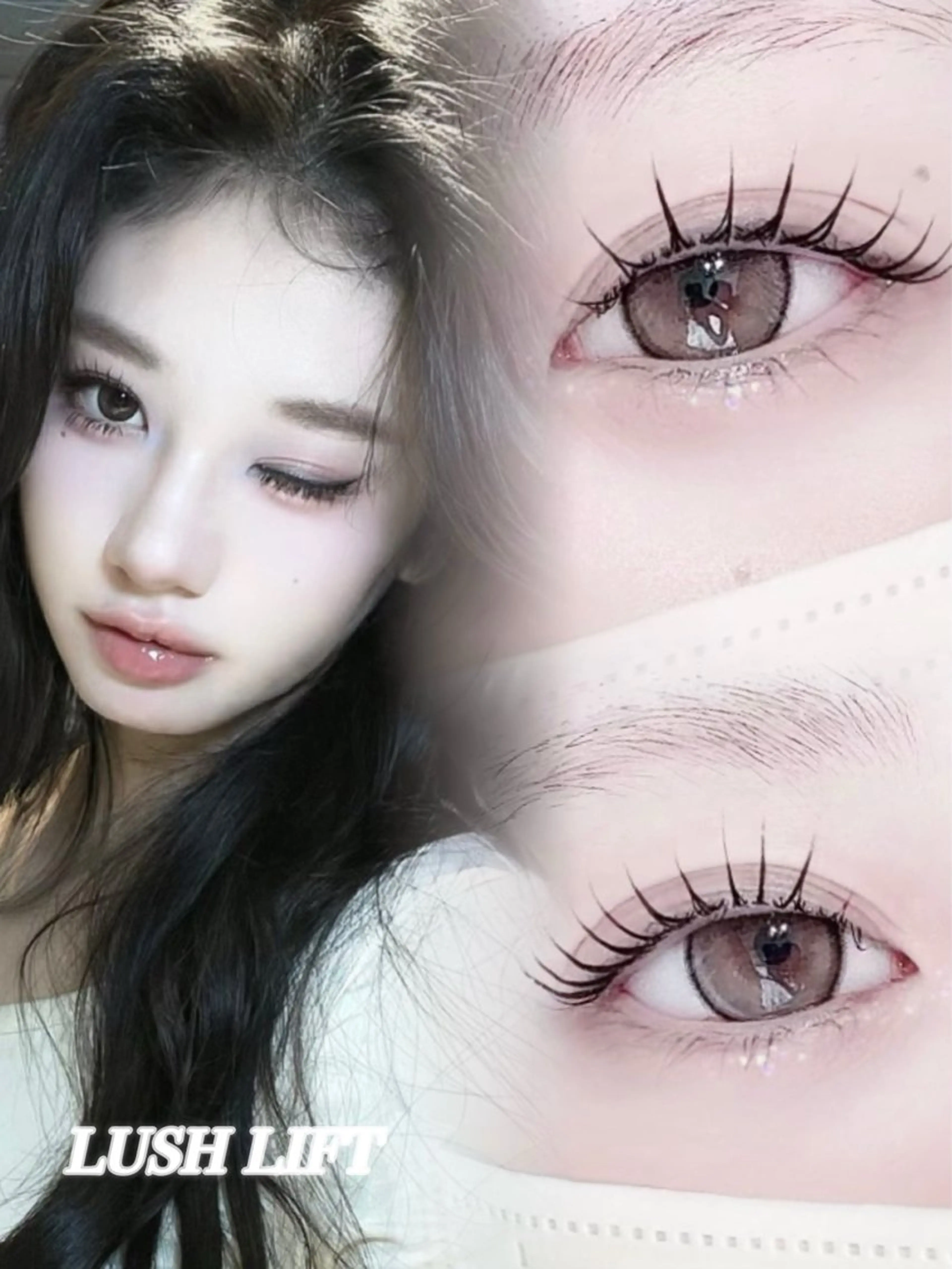 ブラックティントまつげパーマ𓂃🥀𓈒𓏸の写真