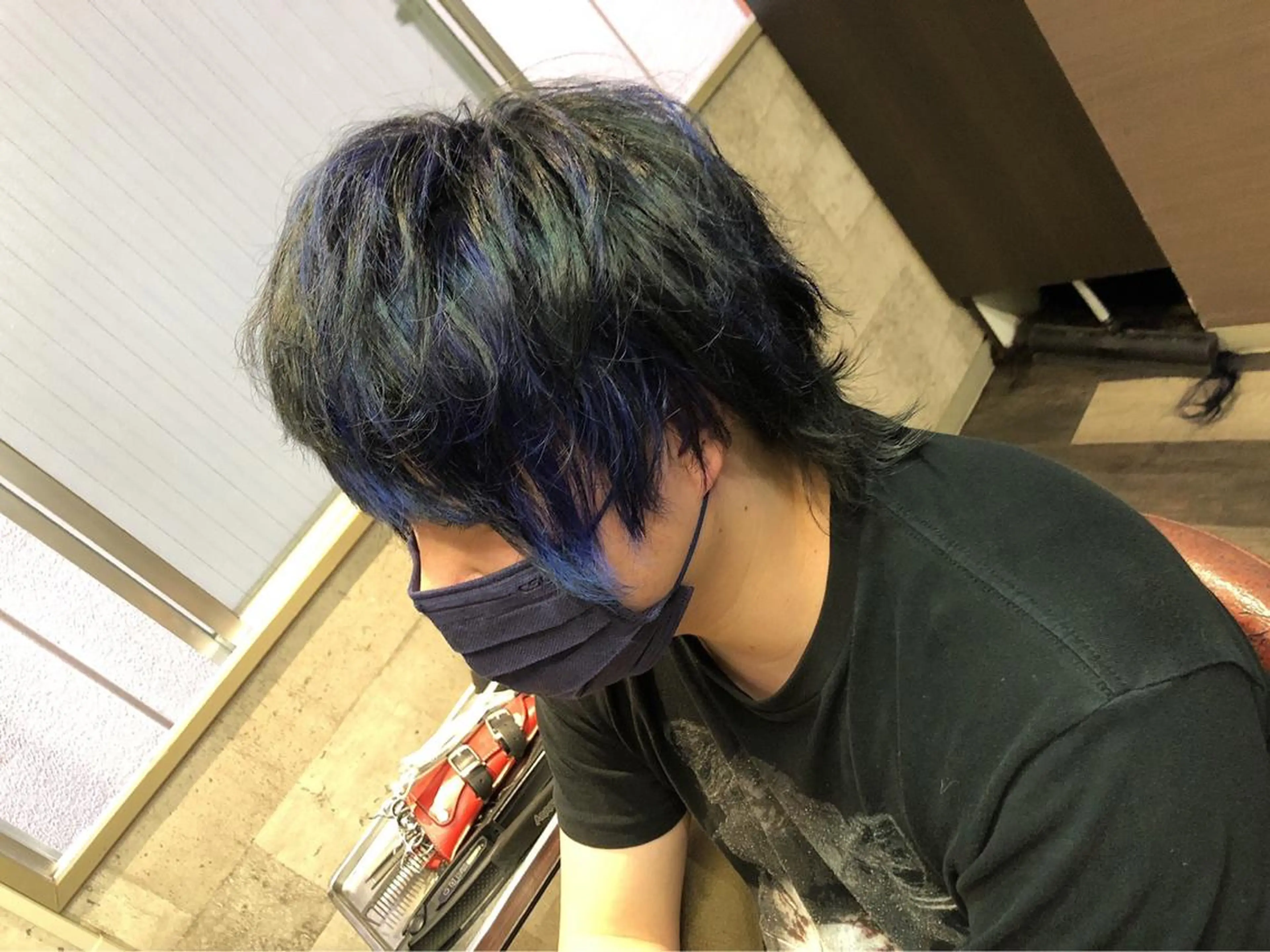 カラー メンズ PANOL 秀島のヘアスタイル