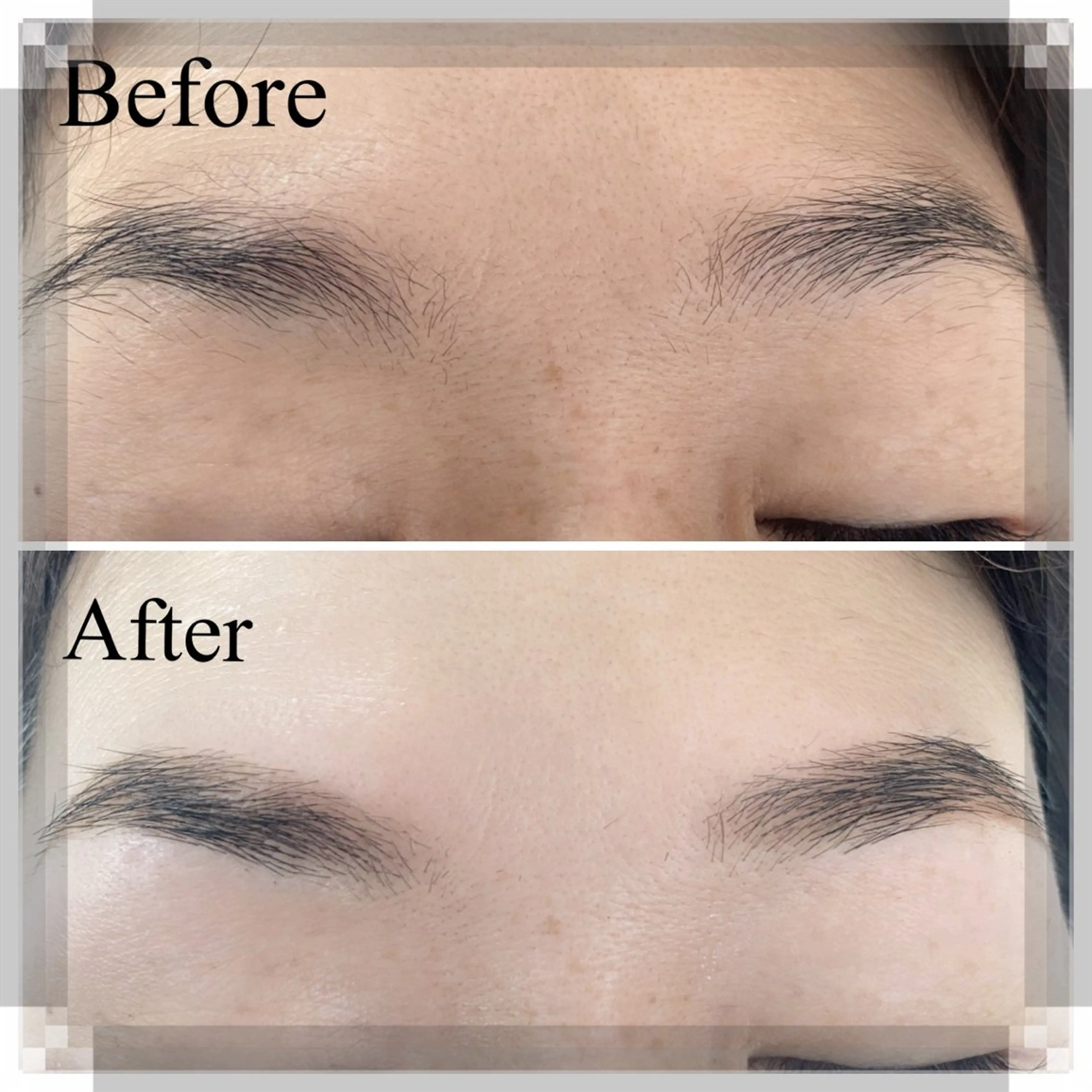 アイブロウ 眉カット 眉毛ワックス脱毛 .ula 𝑨𝒚𝒂𝒌𝒂のマツエク・マツパデザイン