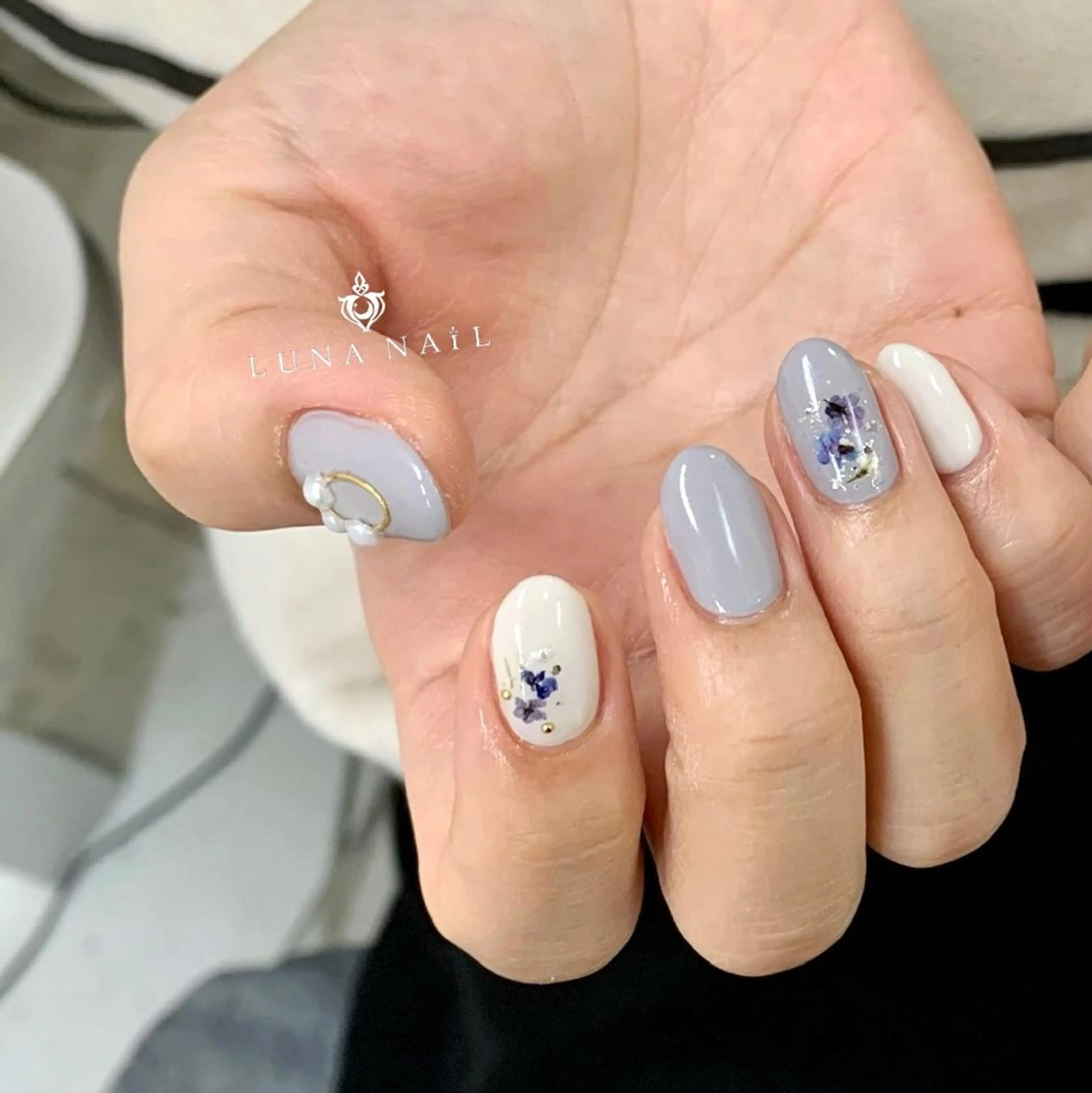 ネイル ハンドネイル アトリエ　ミモザ所属・いまむら あかりのネイルデザイン