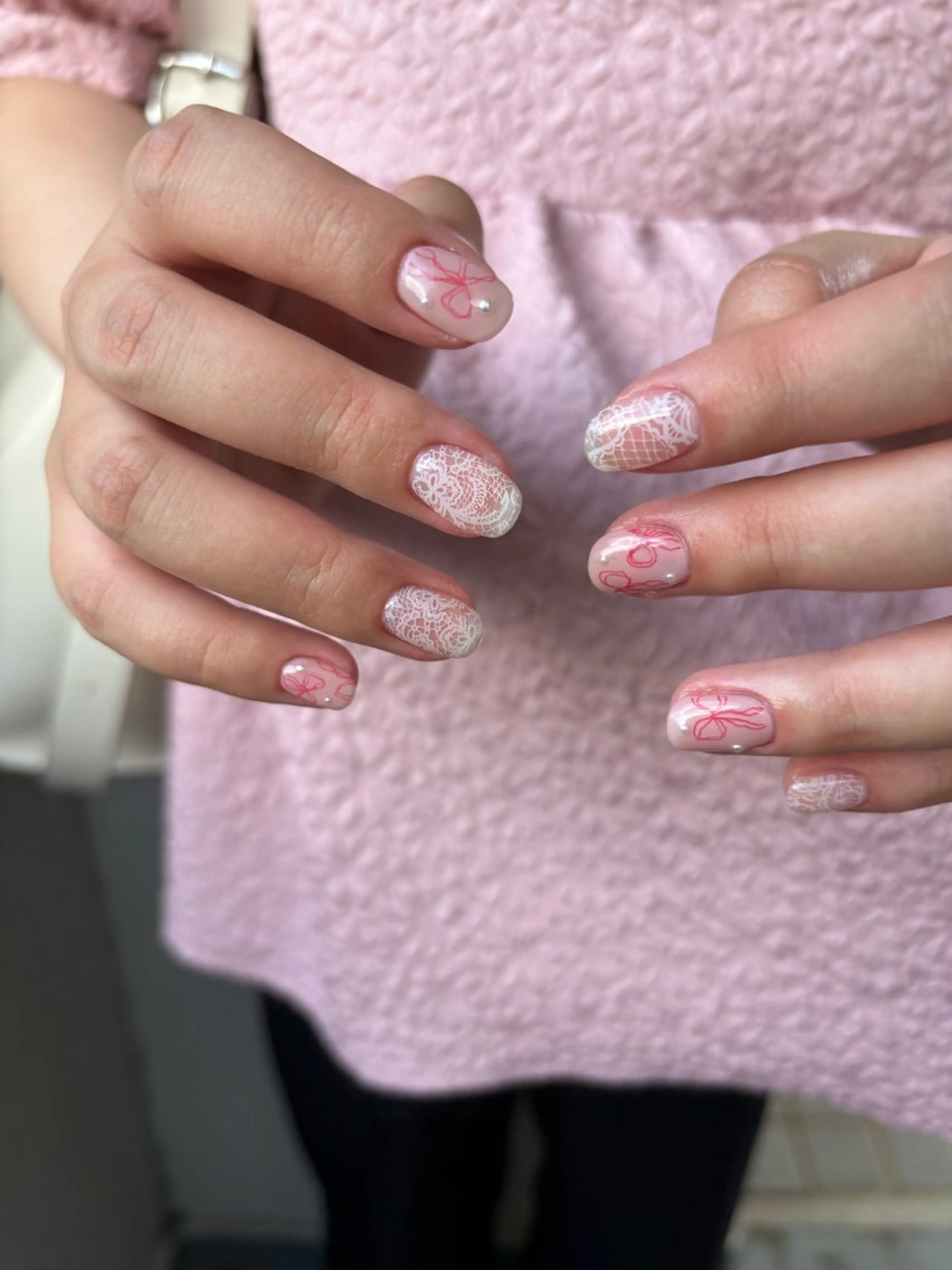 ネイル レース Ever Blue Nail Salonのネイルデザイン