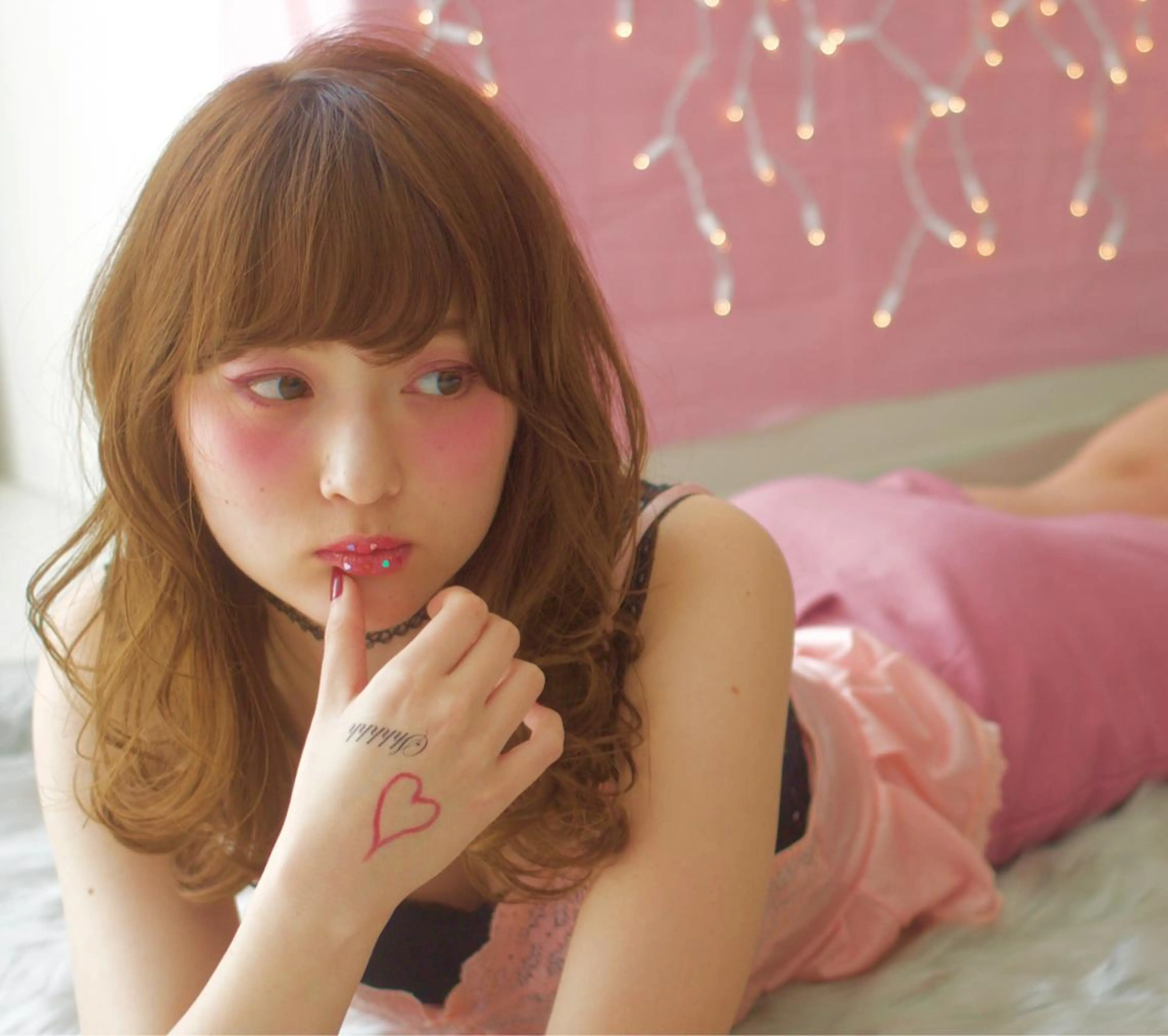 ミディアム セミロング ロング カラー パーマ ロング ILu.所属・櫻井 愛弓のヘアスタイル