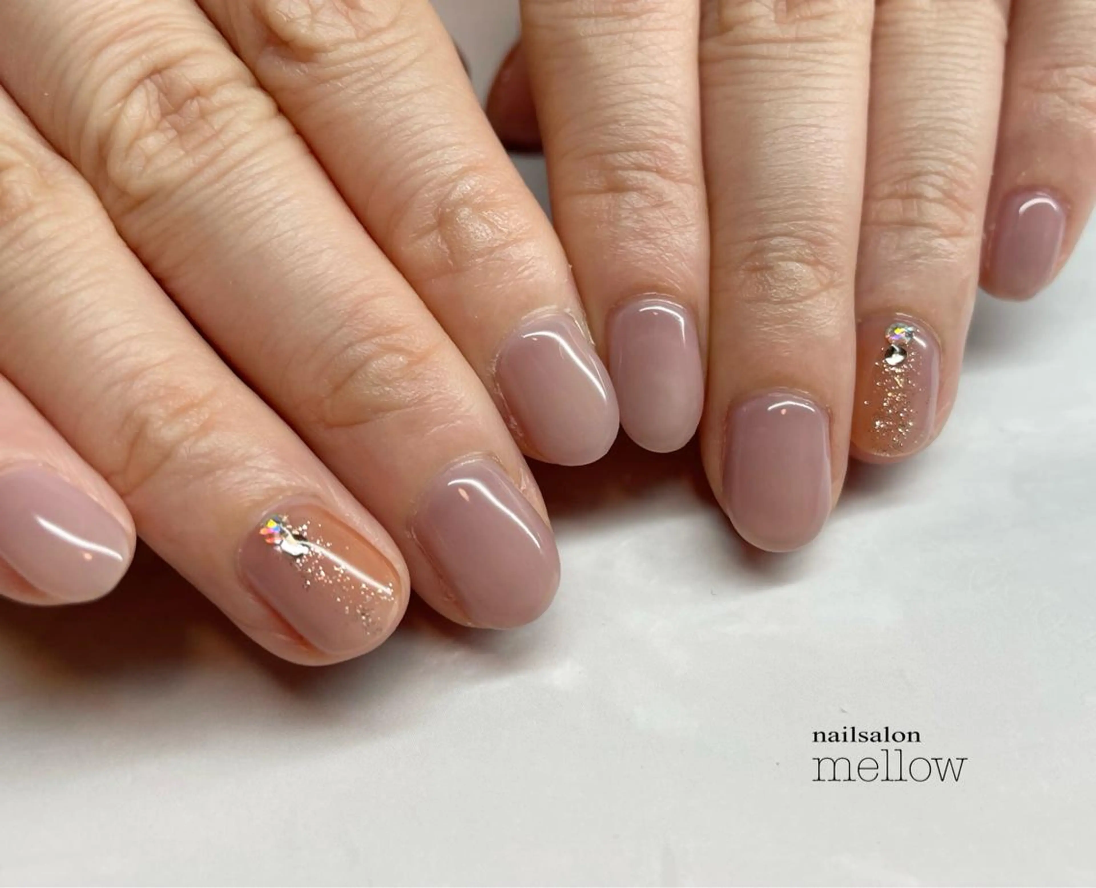 ネイル グラデーション 大山 浩美のネイルデザイン