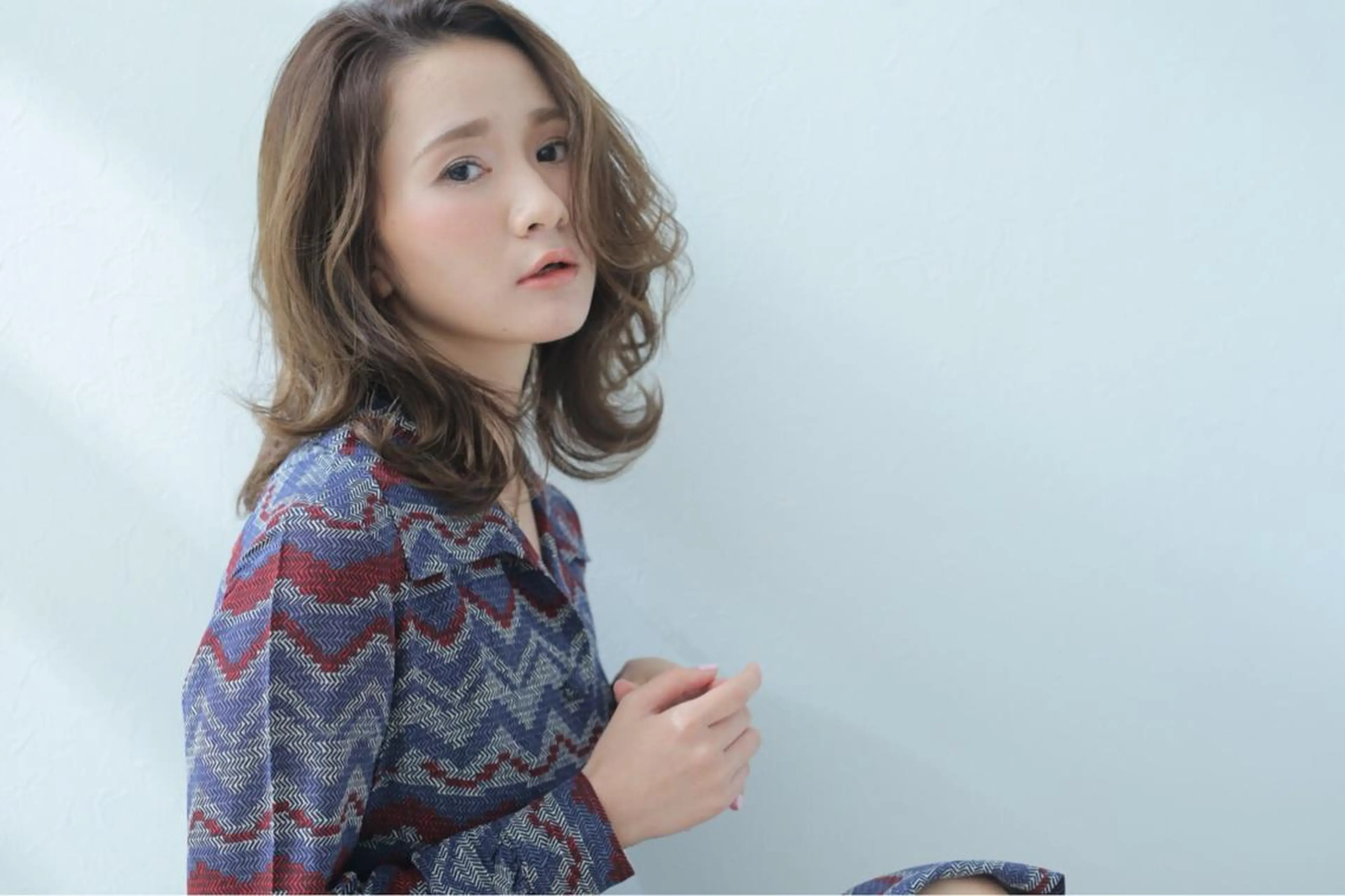 カラー レイヤーカット 早崎太生のヘアスタイル