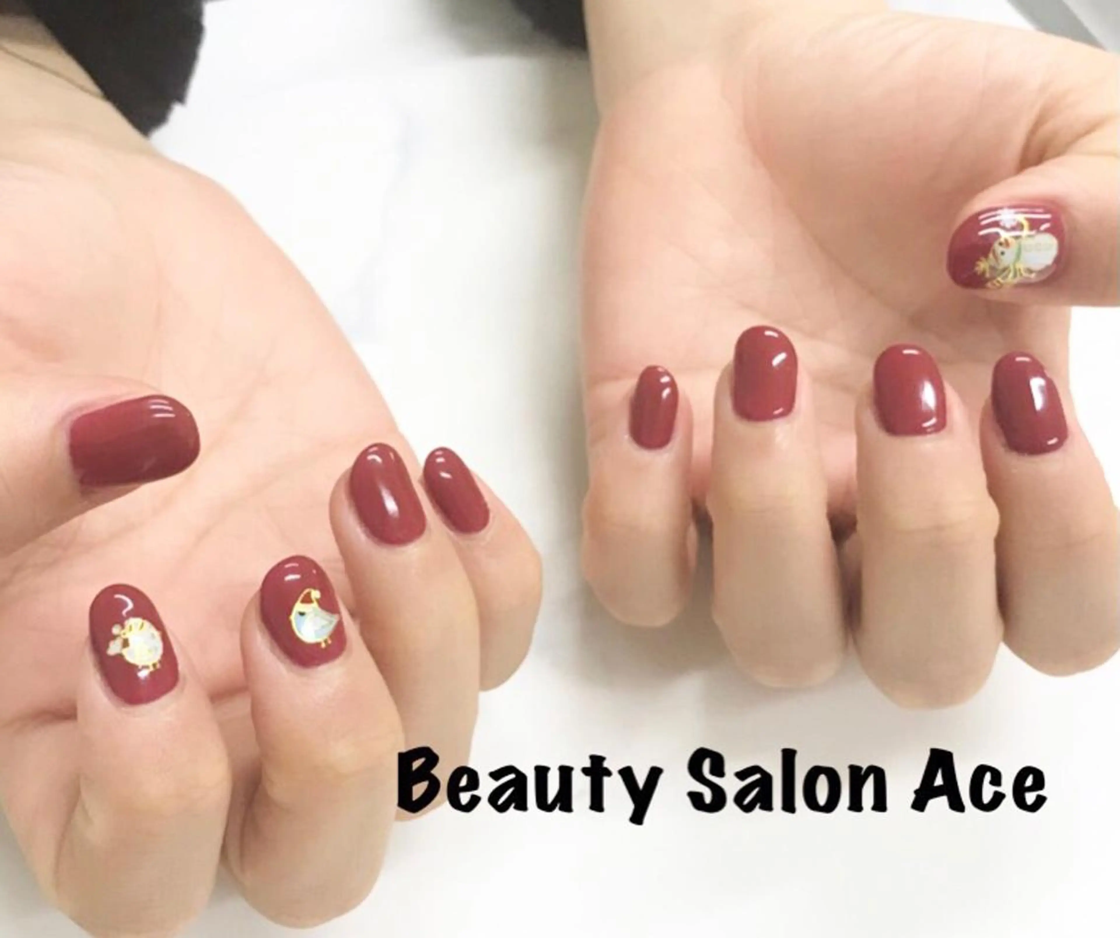 ネイル ワンカラーネイル Beauty Salon Ace（ネイルサロン　エース）所属・池袋フィルイン Ace♡長さだしのネイルデザイン