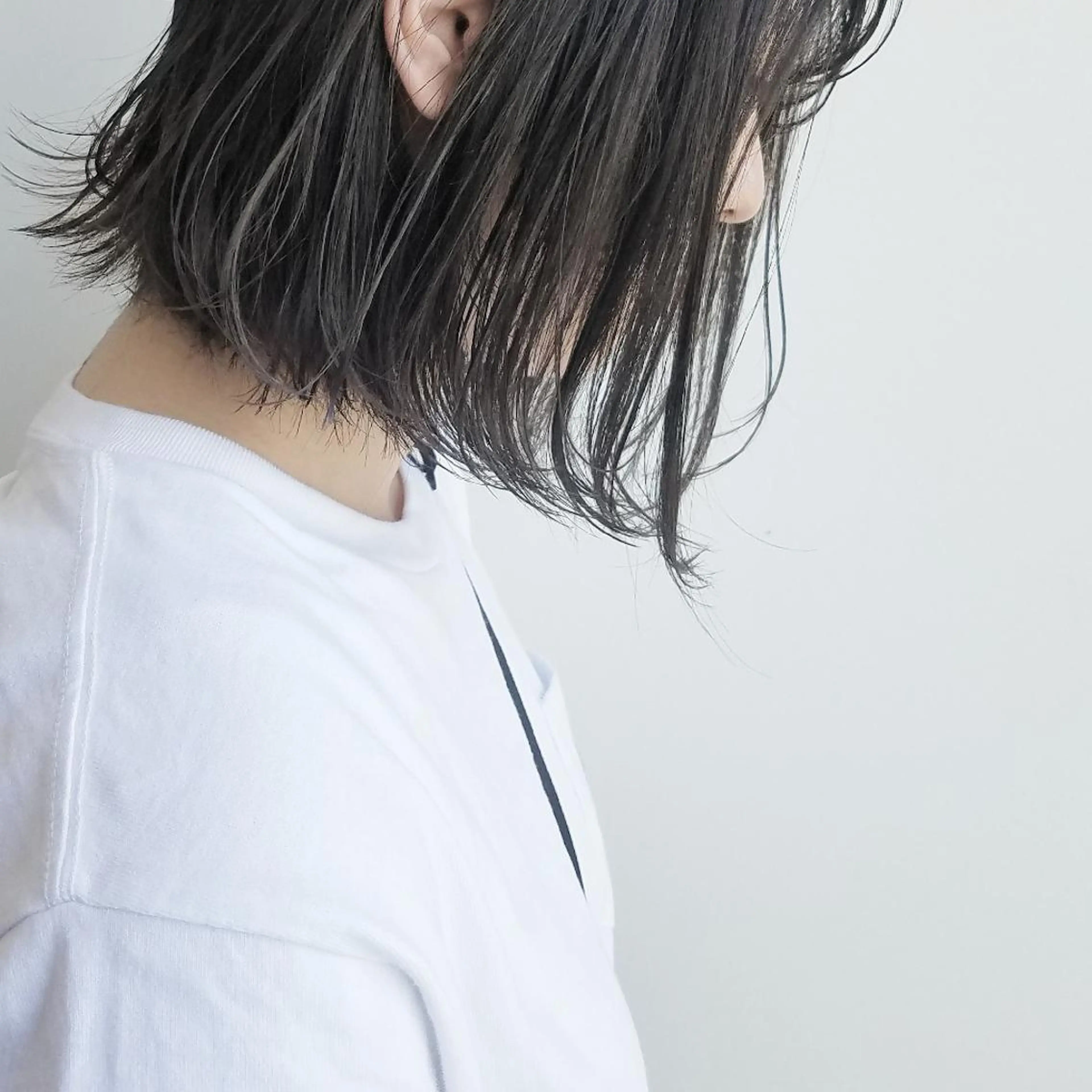 ショート カラー パーマ ヘアアレンジ ボブ iplus✴ まつげ、眉毛、耳つぼのマツエク・マツパデザイン