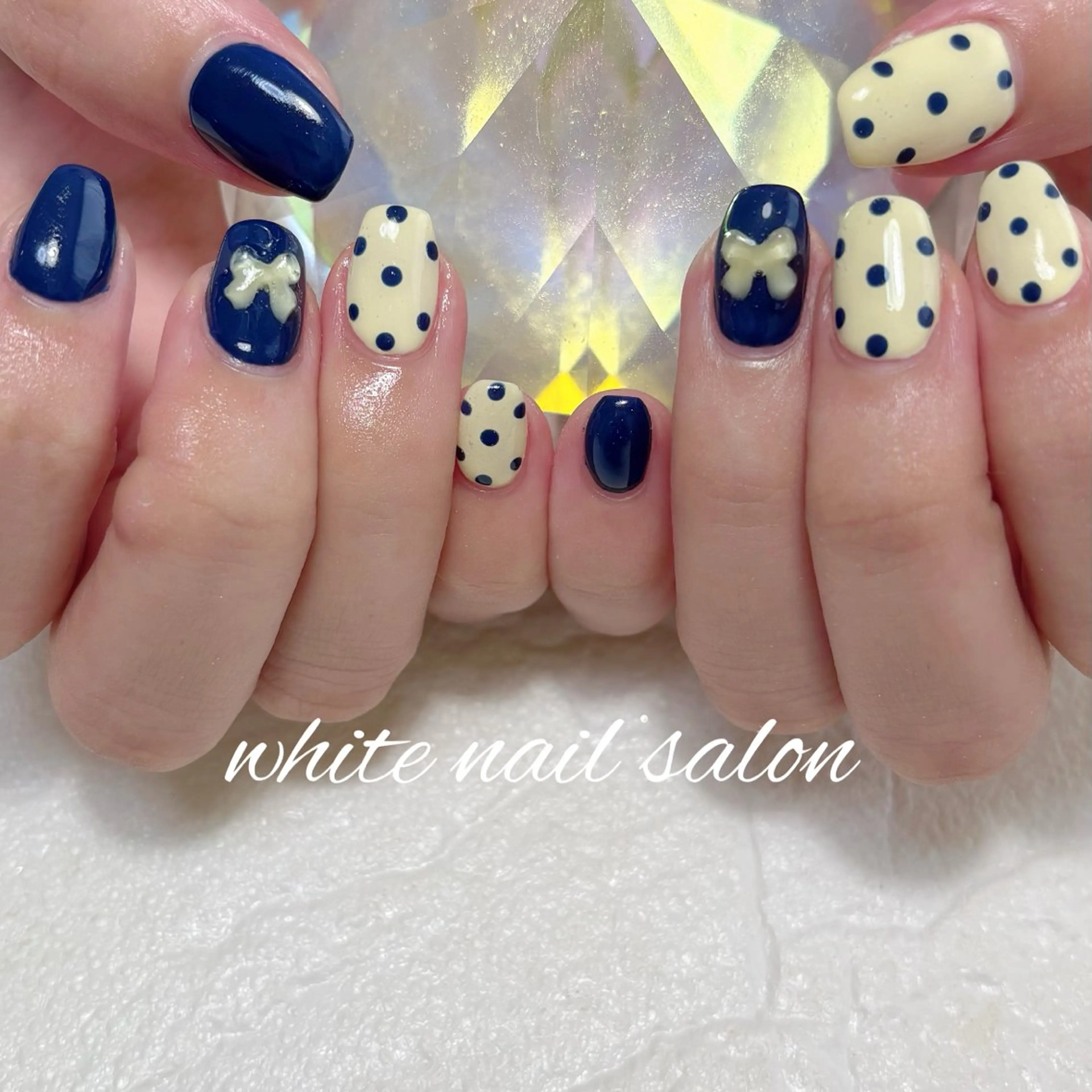 ネイル フットネイル 持ち込み ハンドネイル white nail salonのネイルデザイン