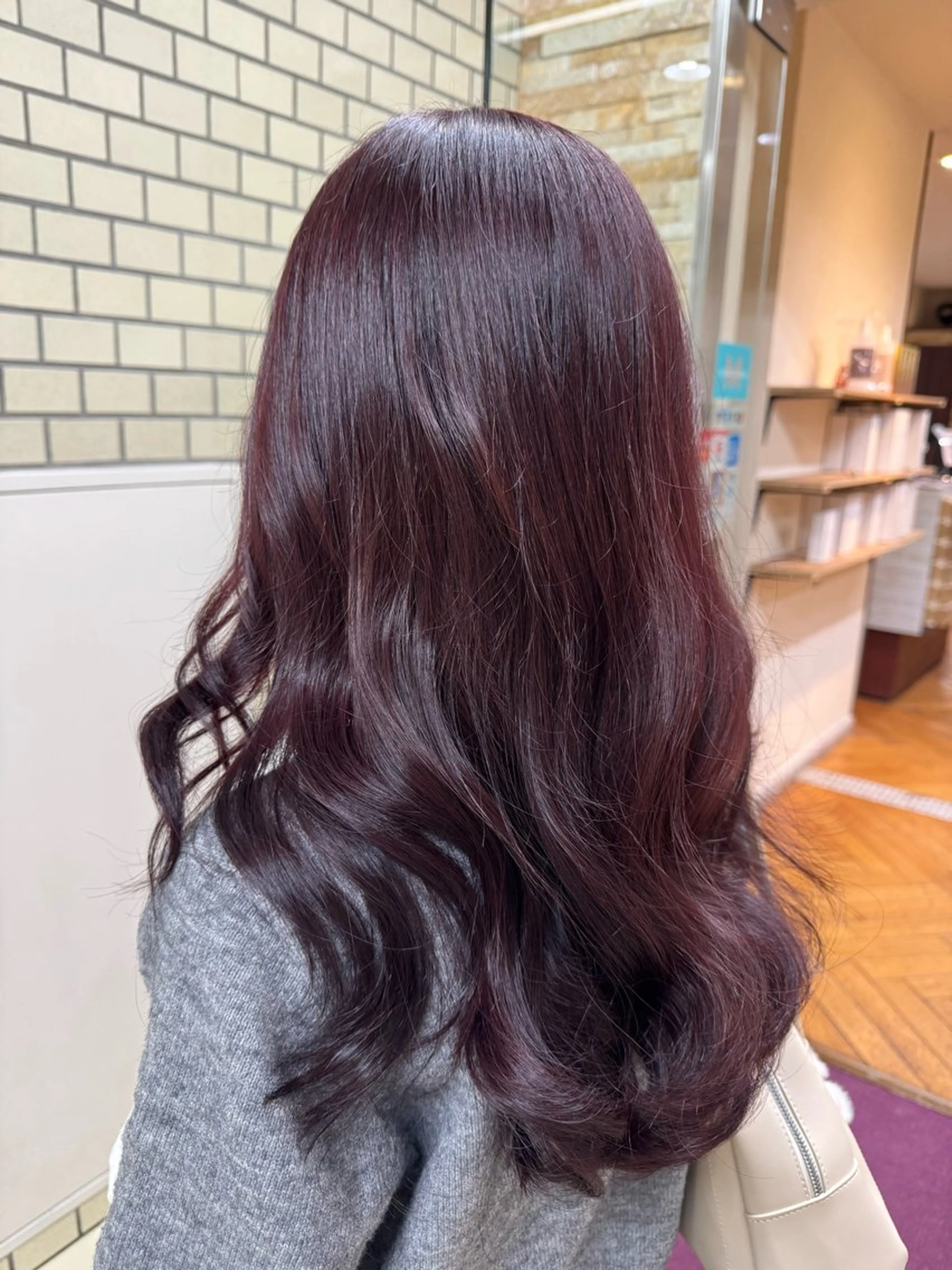 【ブリーチなしワンカラー+BYKARTEトリートメント】の写真