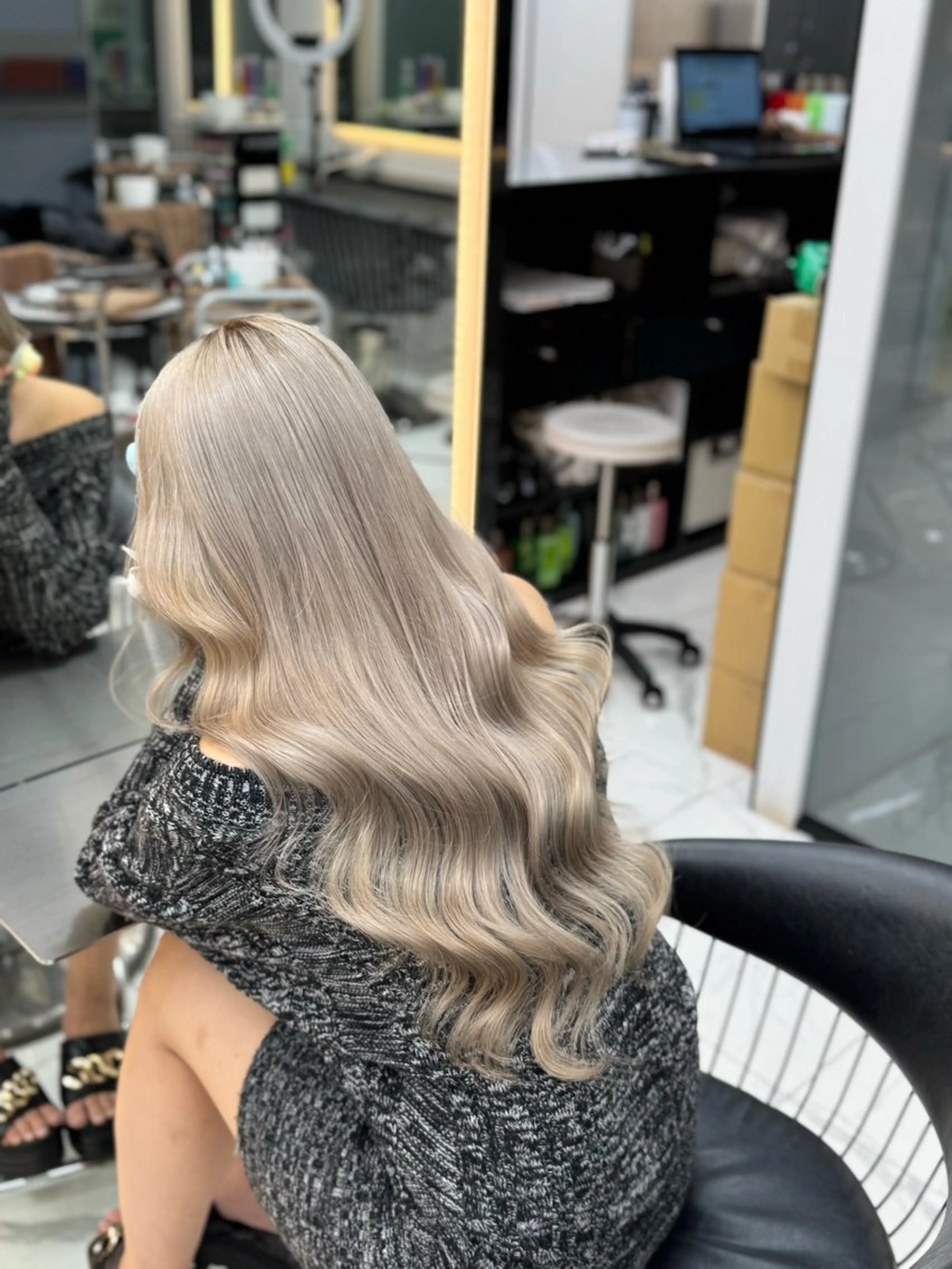 ロング カラー Lapis渋谷本店 Rikoのヘアスタイル