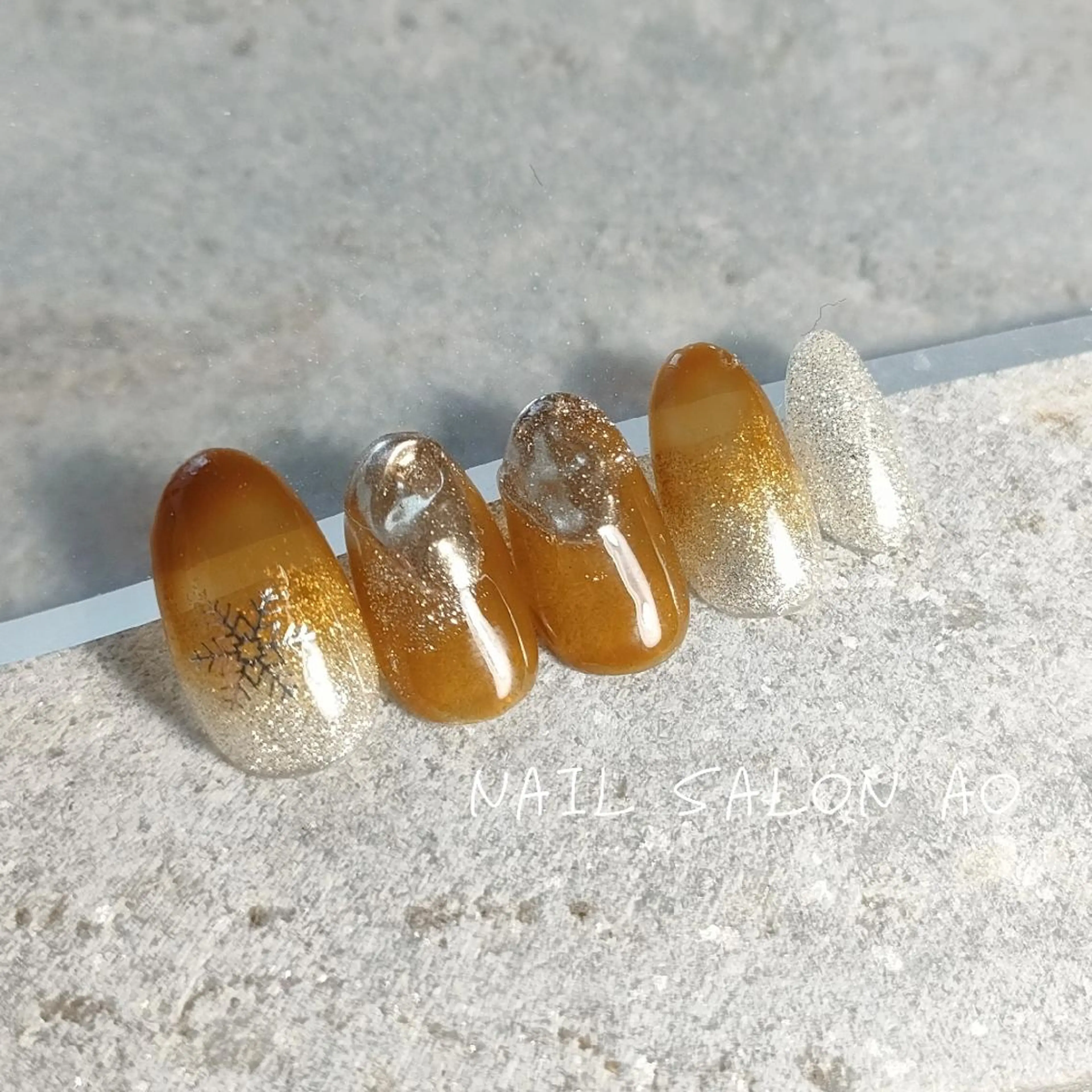 ネイル Nail Salon   AO✳Emiのネイルデザイン