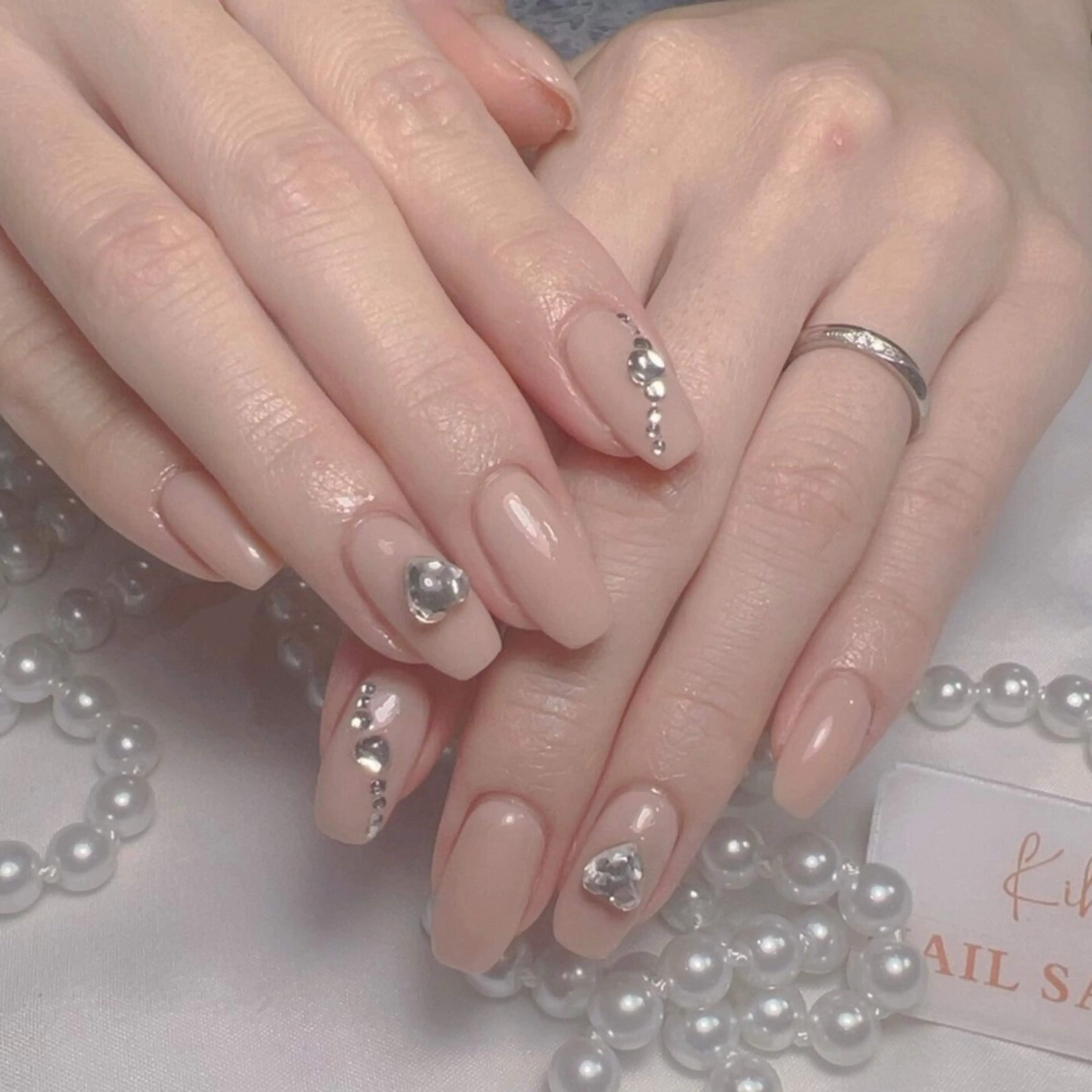 ネイル アートネイル フレンチネイル ジェルネイル グラデーション 韓国ネイル ハンドネイル 久保田 マリコのネイルデザイン