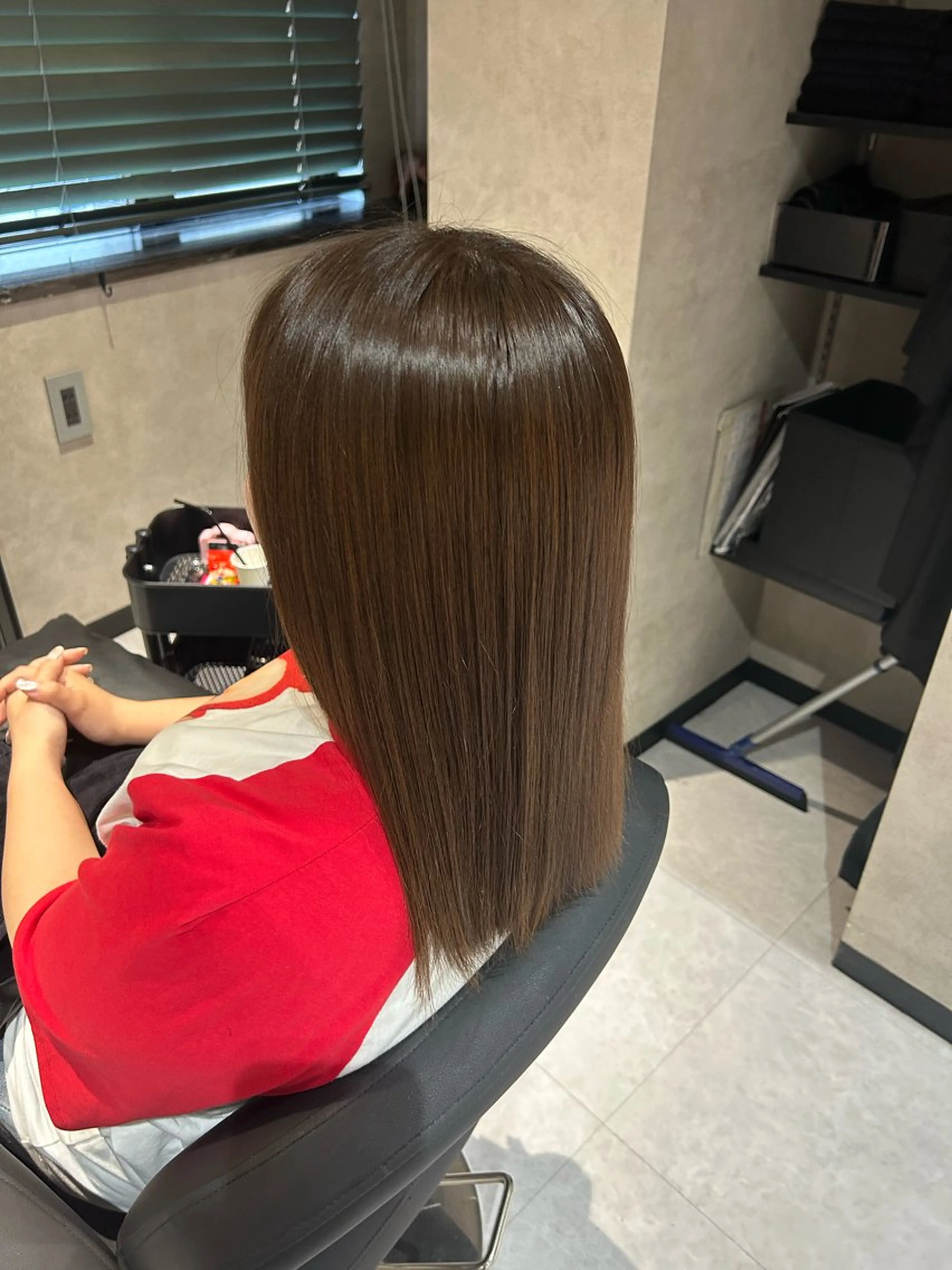 ミディアム カラー ヘアカラー トリートメント 《.Xian》リク /透明感カラー/艶髪のヘアスタイル