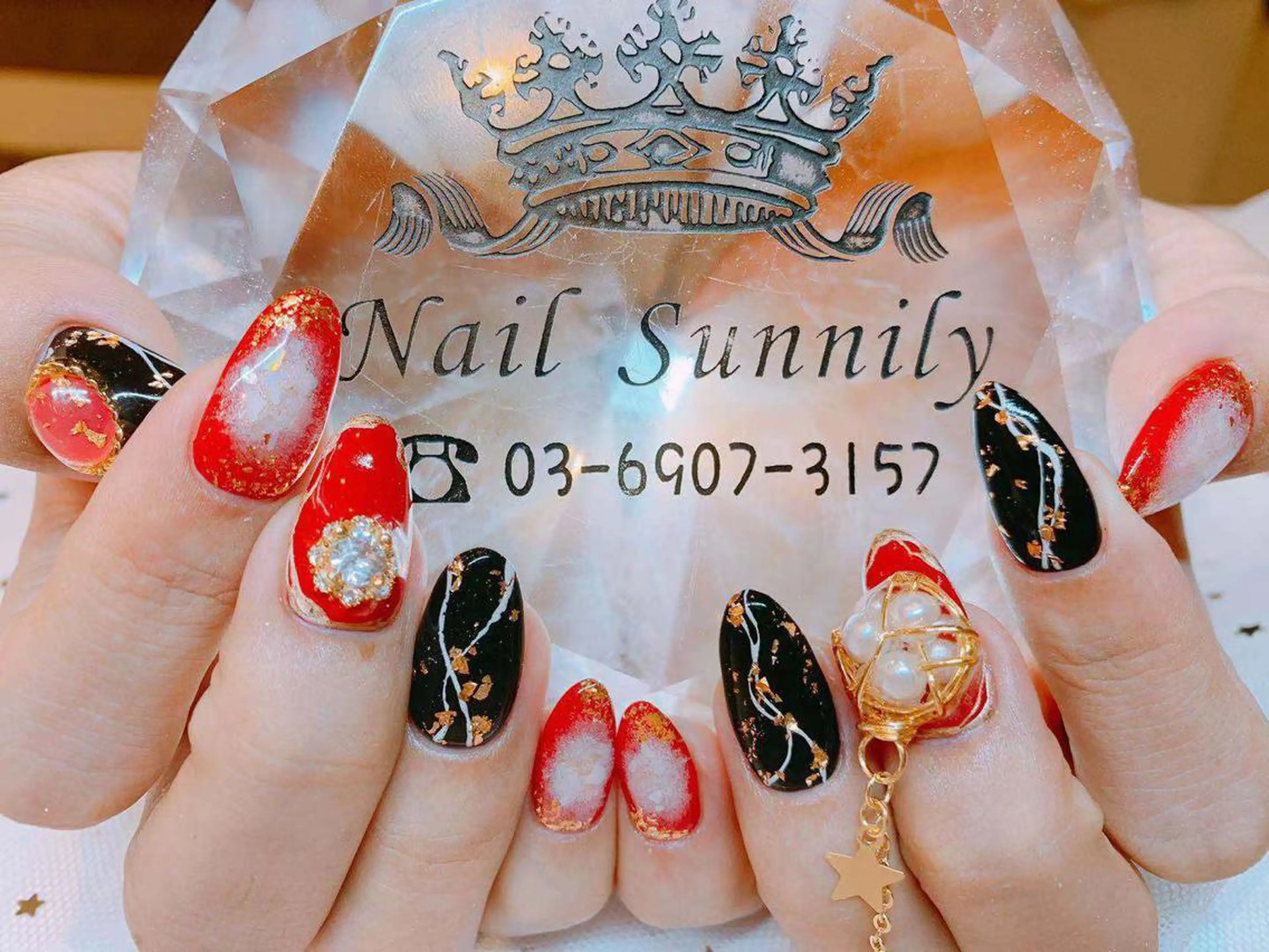 ネイル 長さだし専門店 M2　rikaのネイルデザイン