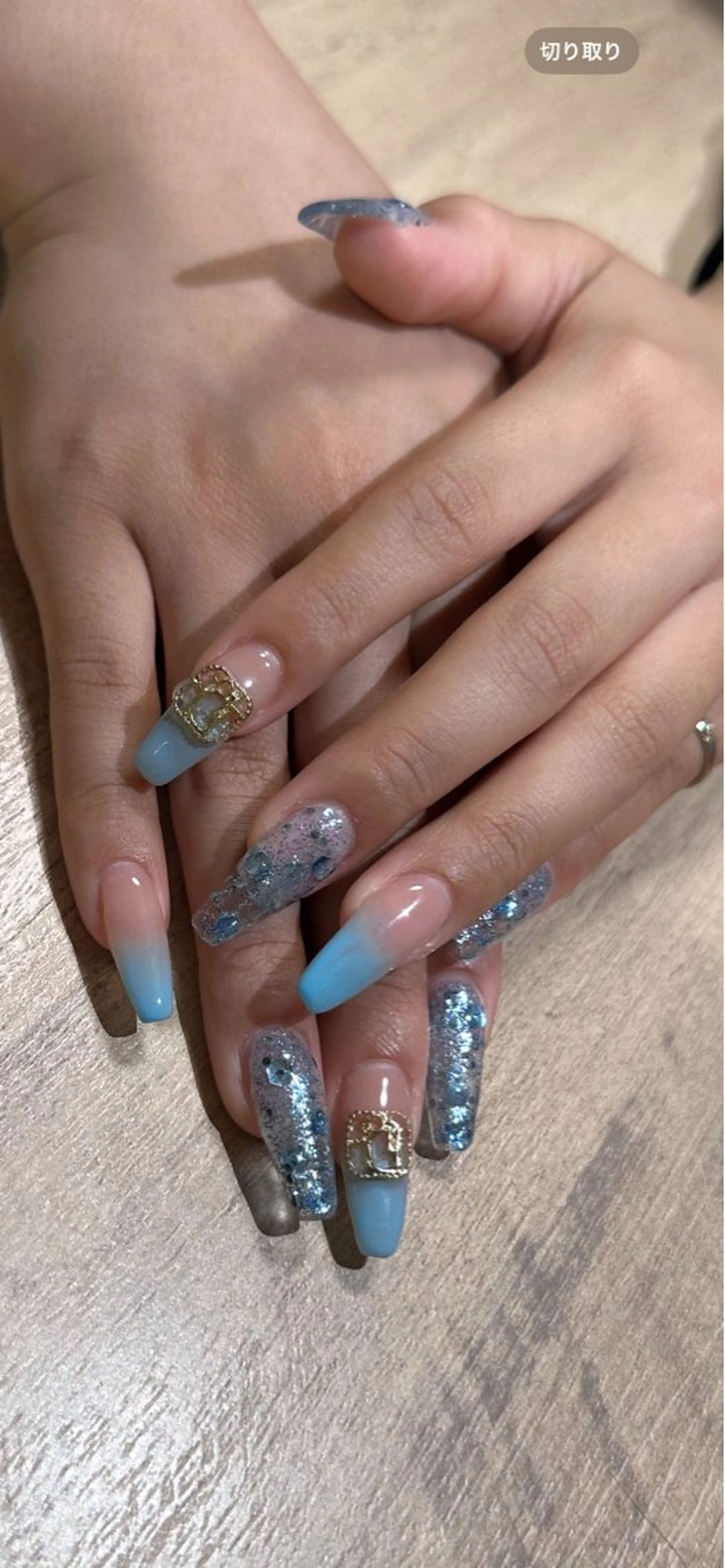 ロング ハンドネイル N"s salonのネイルデザイン