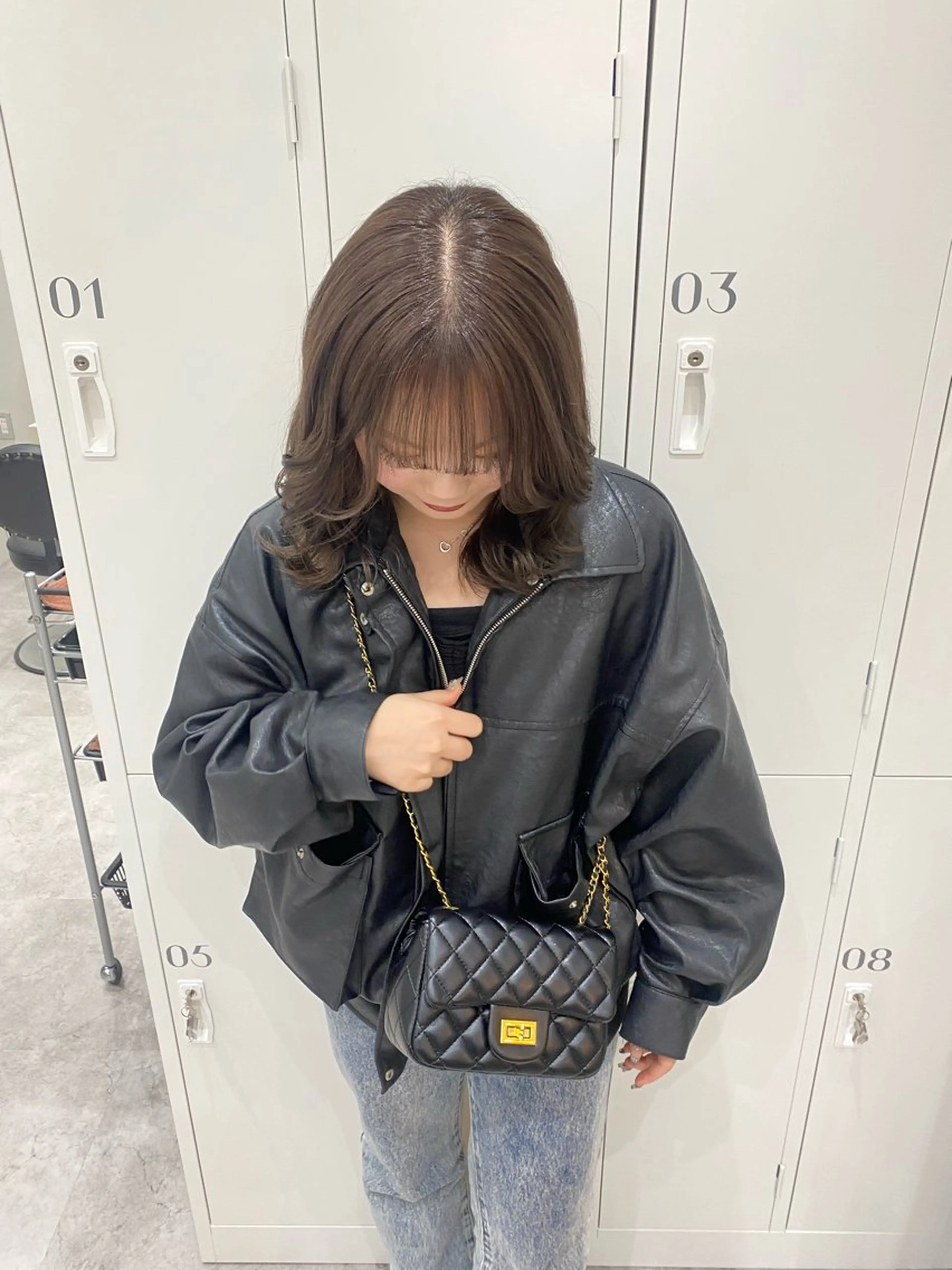 ミディアム カラー ヘアアレンジ ヘアカラー ボブ /ニュアンス/ satomi🧸💖のヘアスタイル