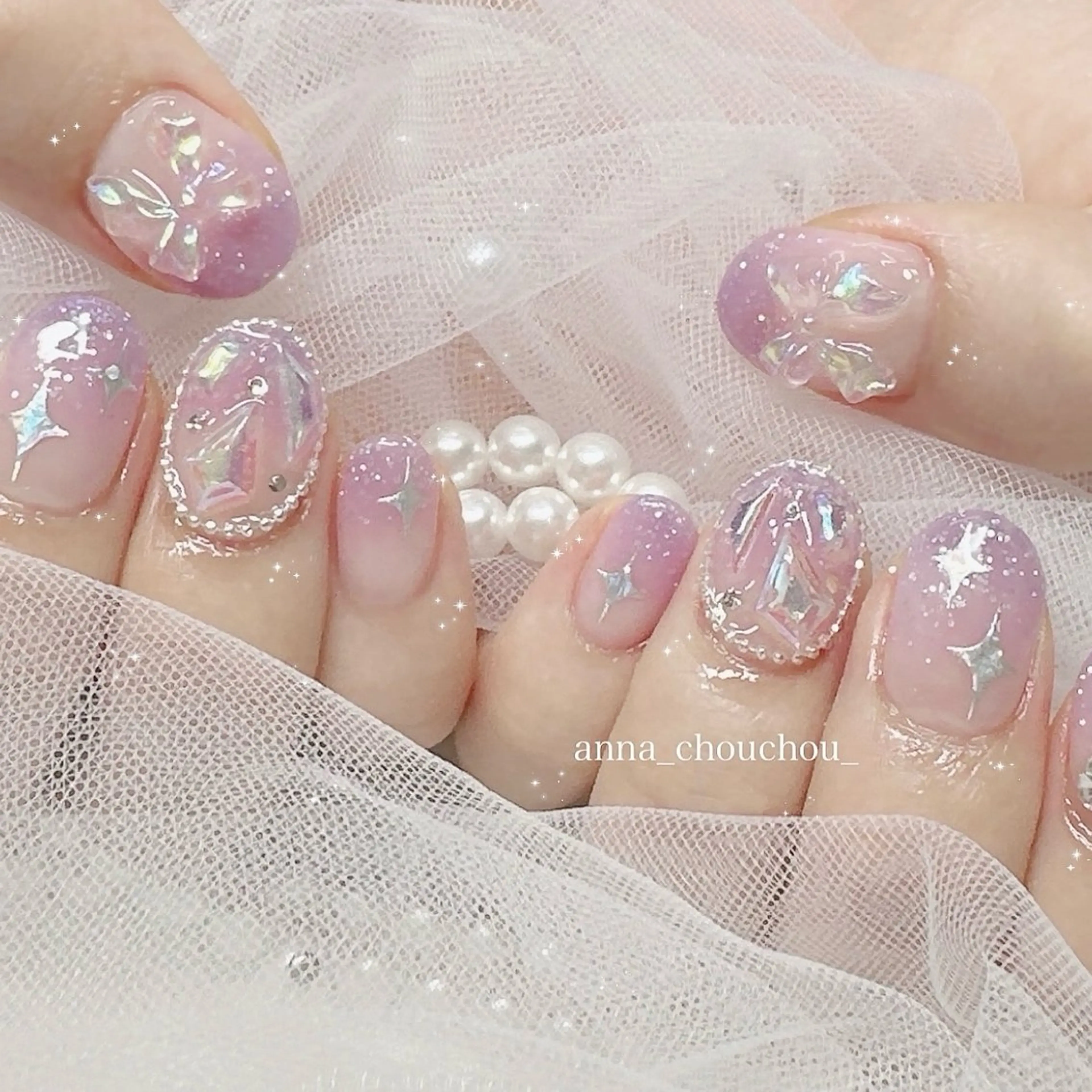 ネイル ハンドネイル Anna Sano⭐️のネイルデザイン