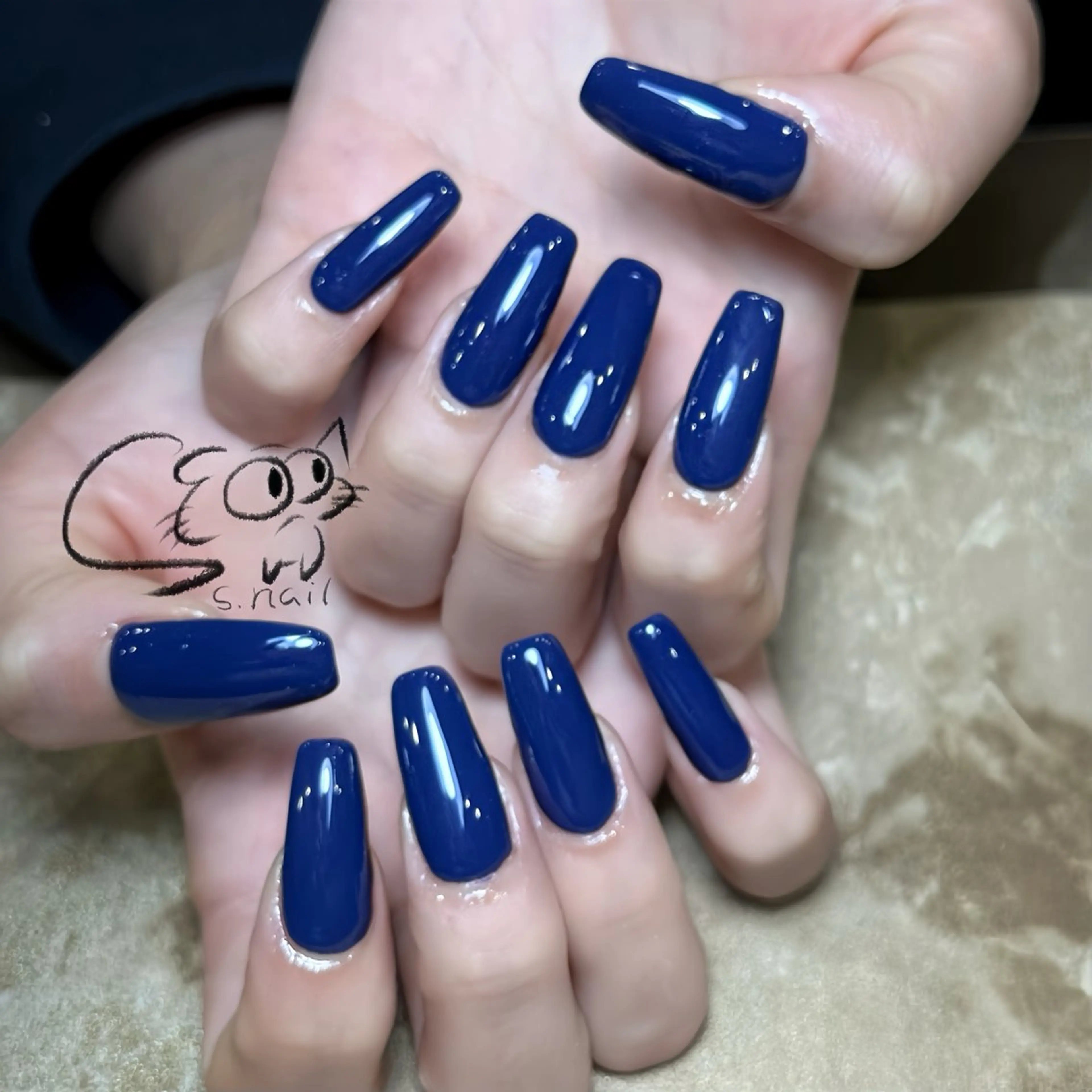 ネイル チークネイル フレンチネイル グラデーション マグネットネイル ワンカラーネイル ハンドネイル S.nail所属・S.nail _のネイルデザイン