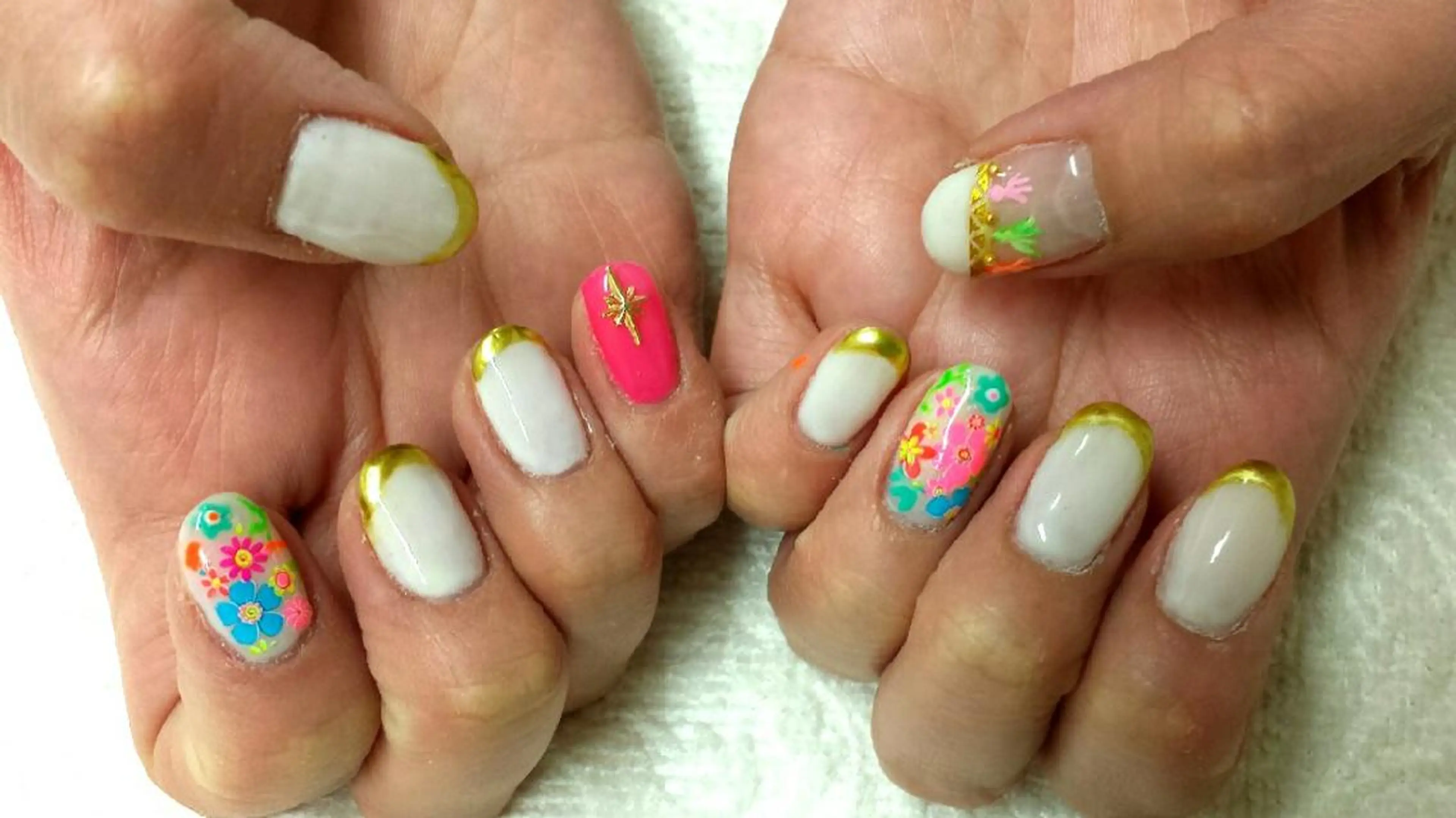 ネイル 河野ちえ (雑誌掲載サロン)のネイルデザイン