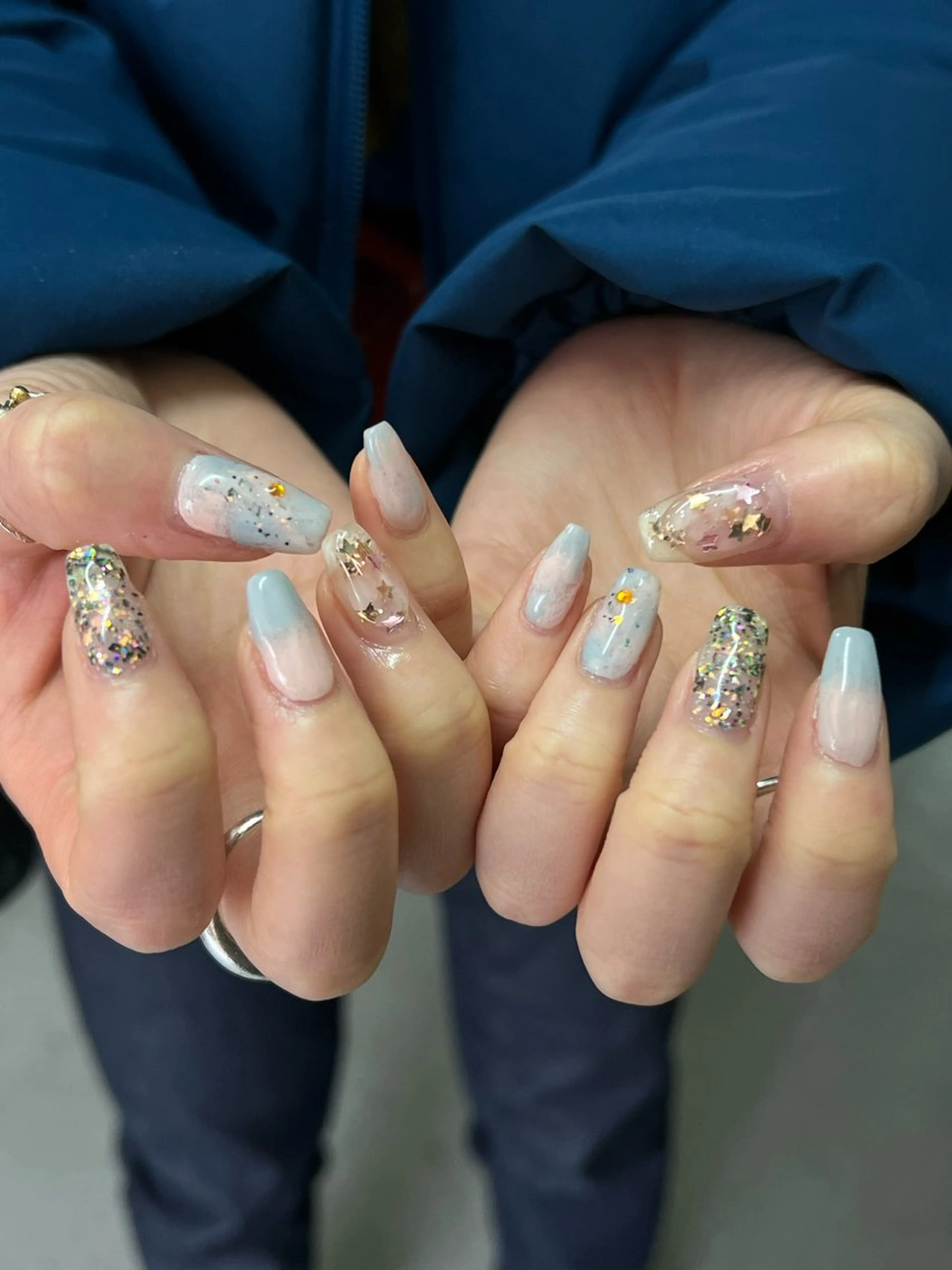 ネイル ハンドネイル Hata nail 🎀個性派ニュアンスのネイルデザイン