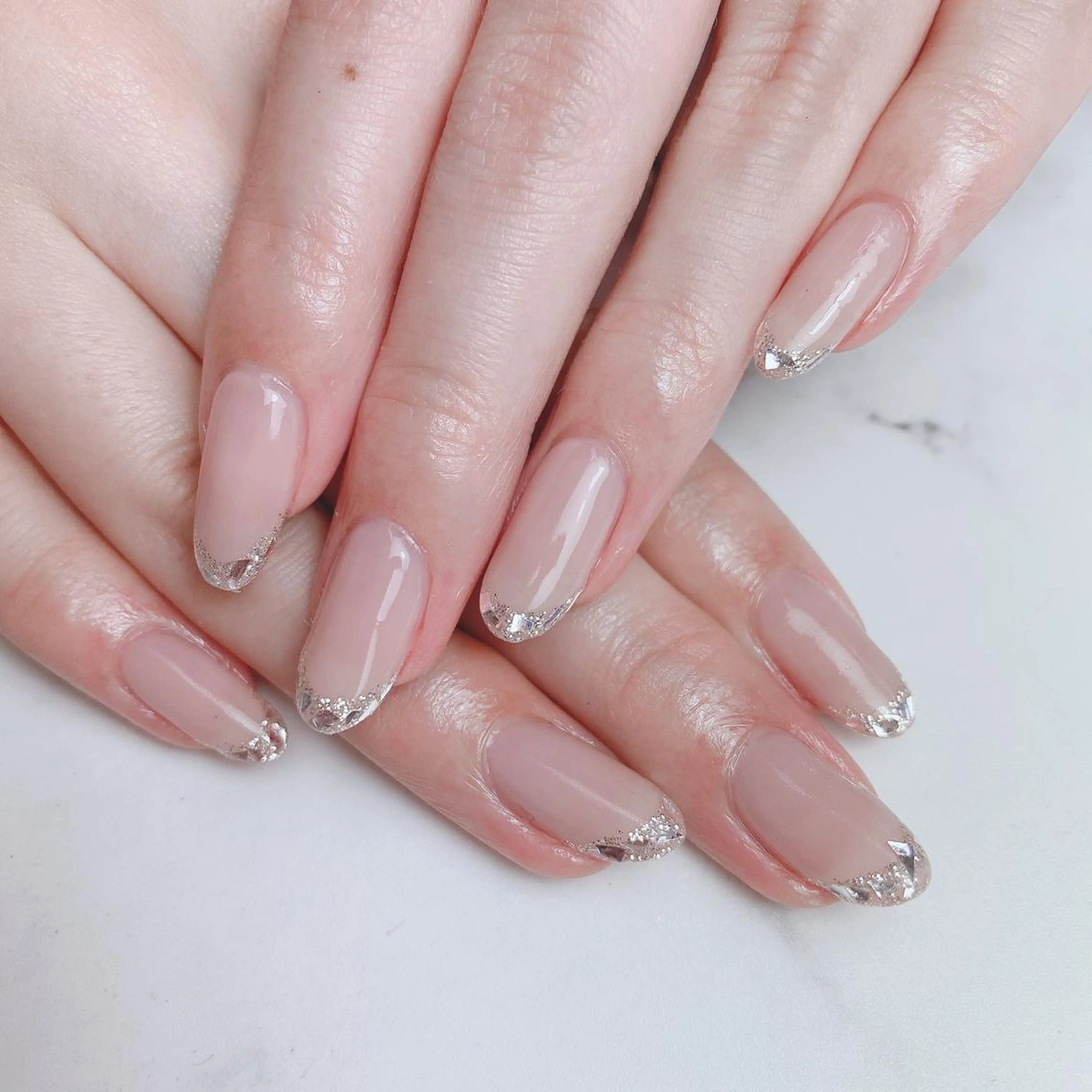 ネイル フレンチネイル 石原 夕華のネイルデザイン