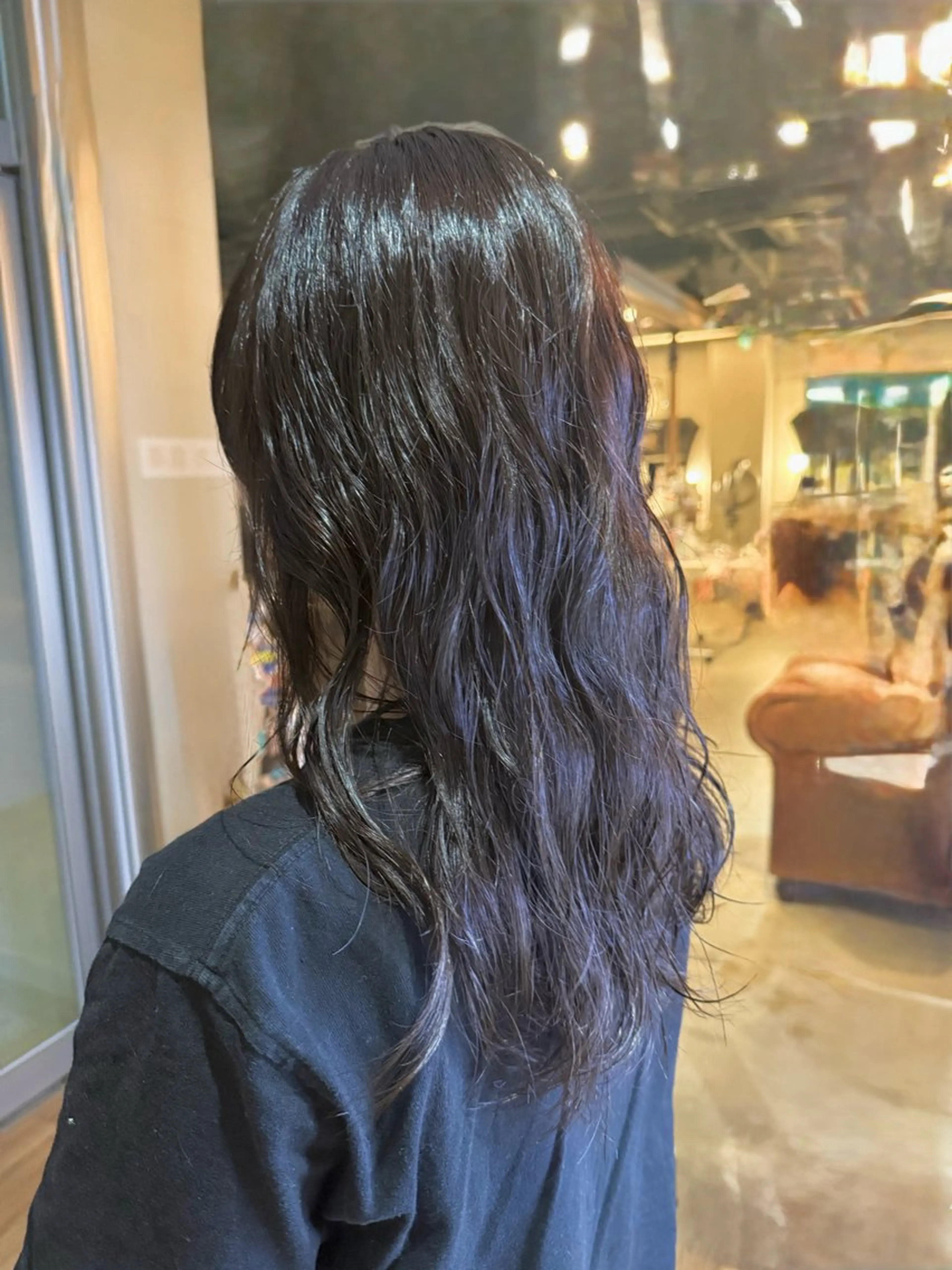 セミロング パーマ セミロングパーマ 相澤 茉澄のマツエク・マツパデザイン