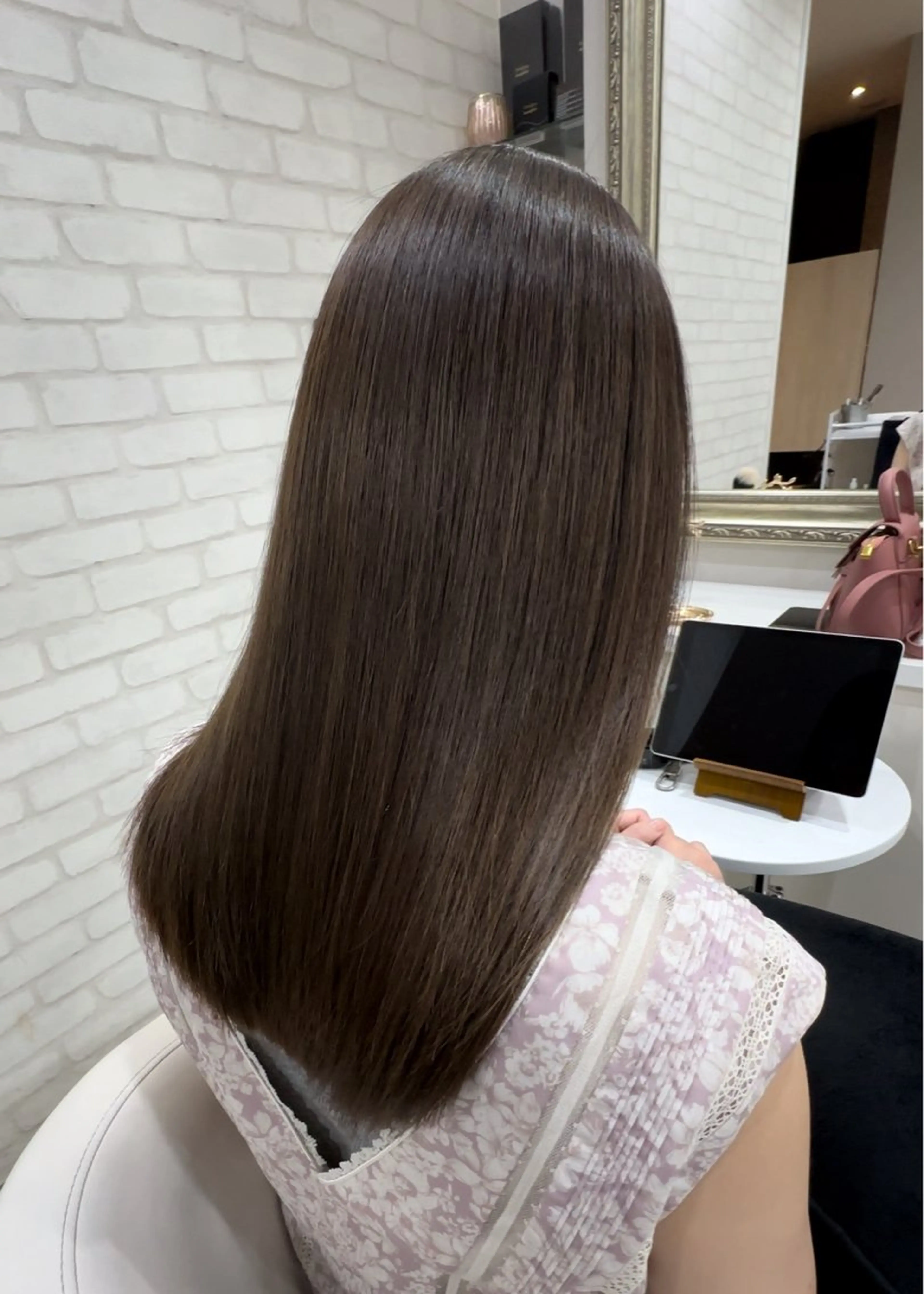 美髪カラー【髪質改善カラー】の写真