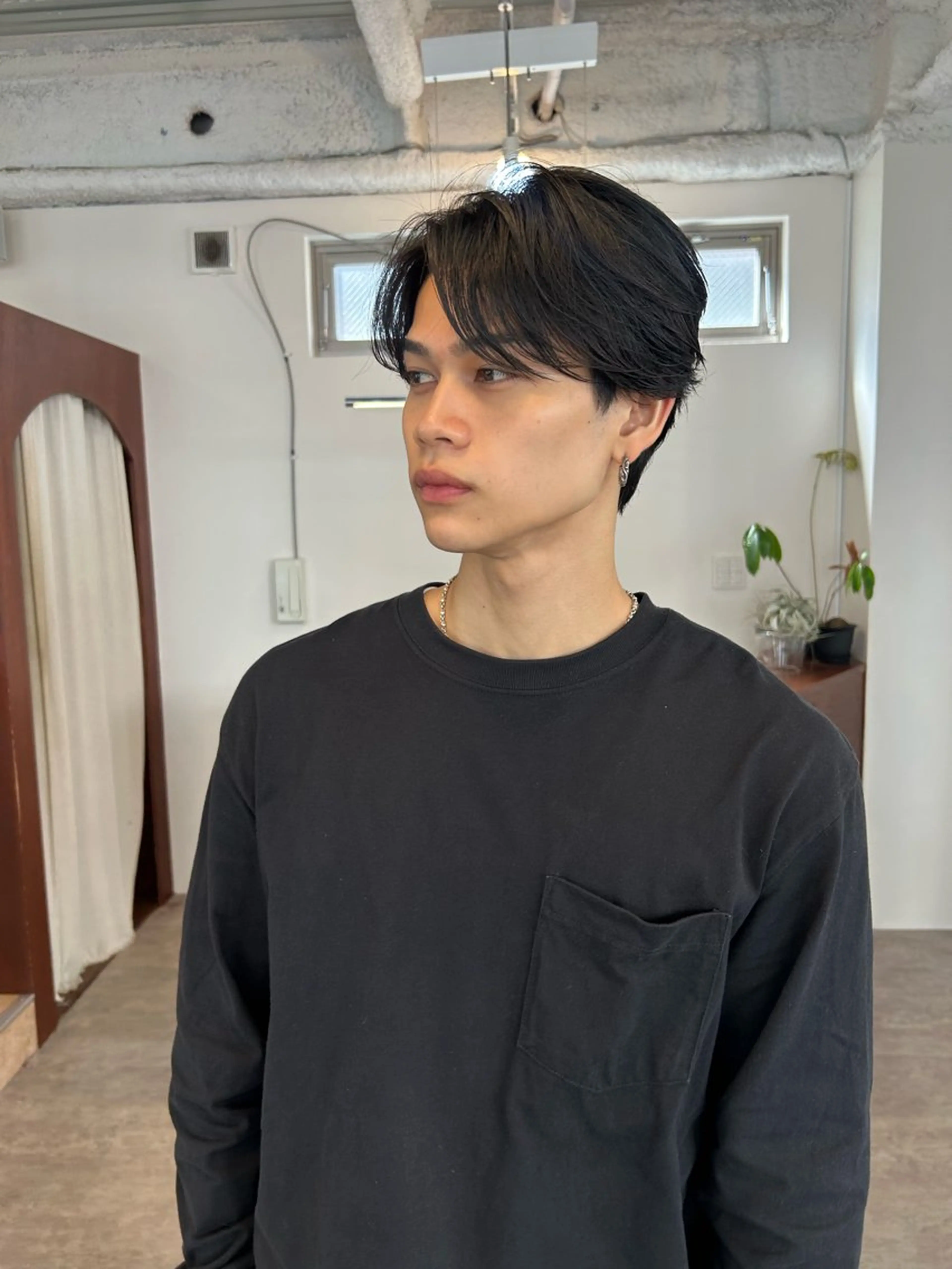 メンズ カット パーマ 横浜メンズ特化 田中リョウのヘアスタイル