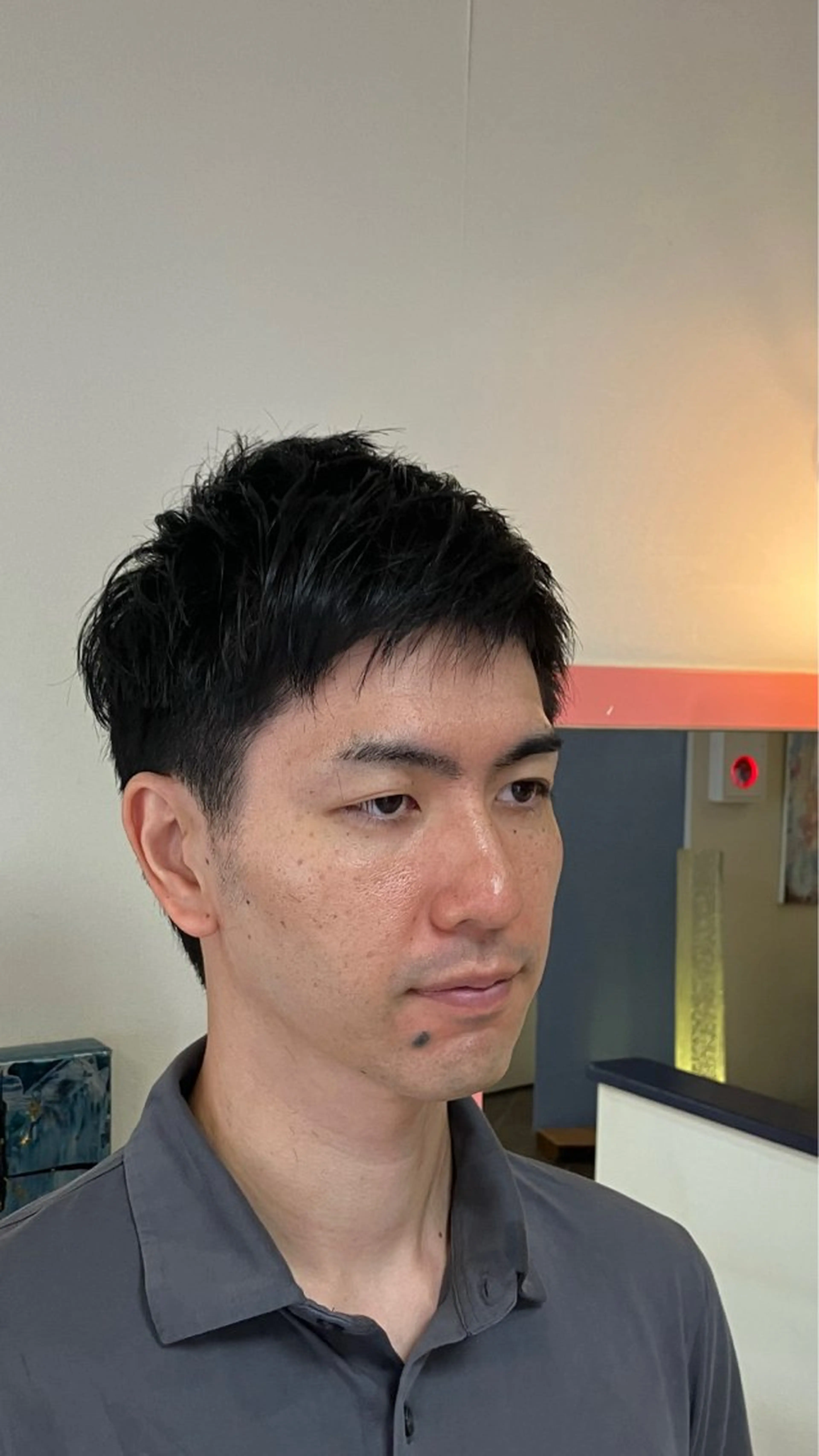 ショート メンズ 刈り上げ 横田  尚登のヘアスタイル