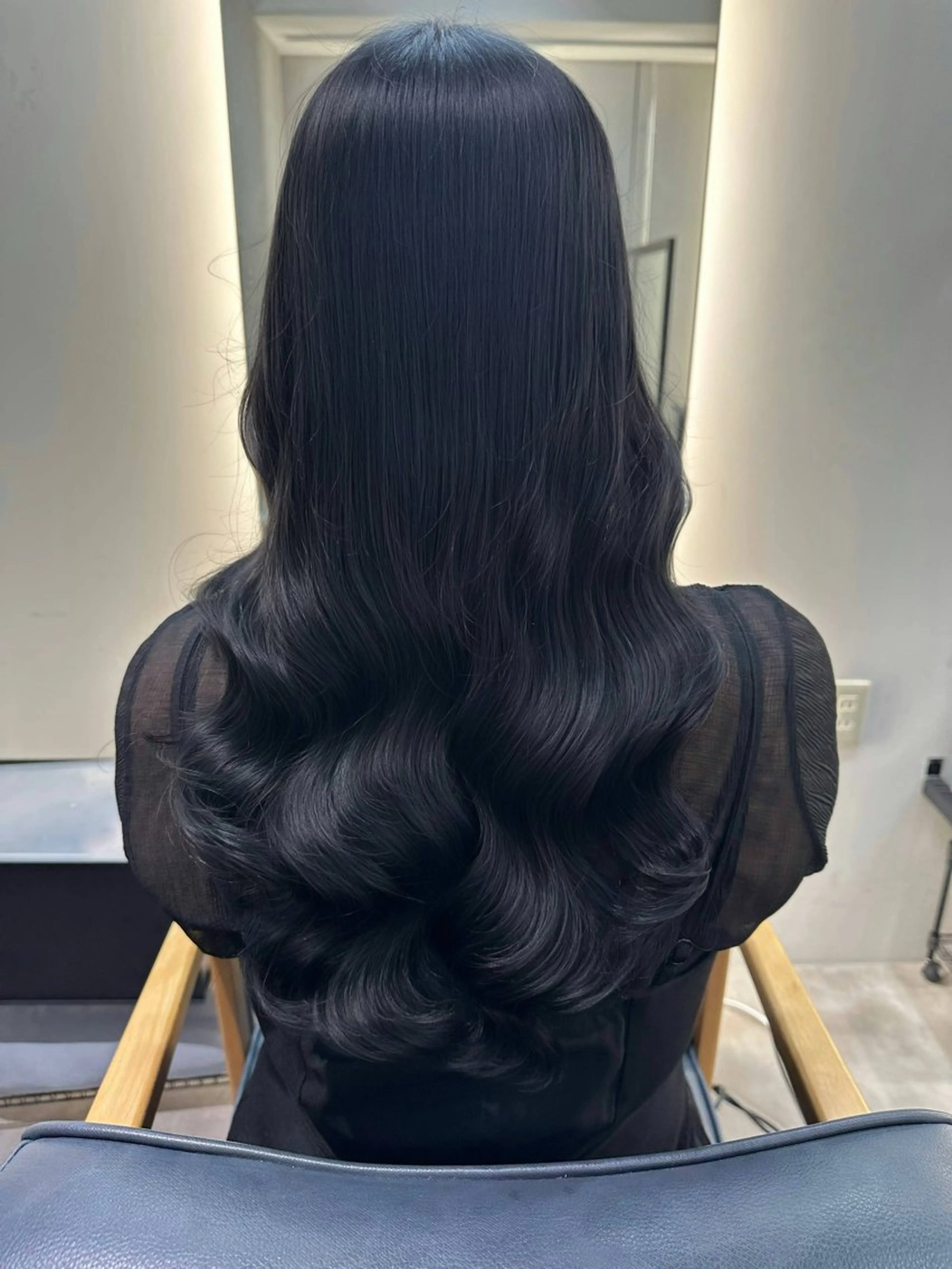 ロング 韓国風パーマ/ 韓国ヘア/大森千寛のヘアスタイル