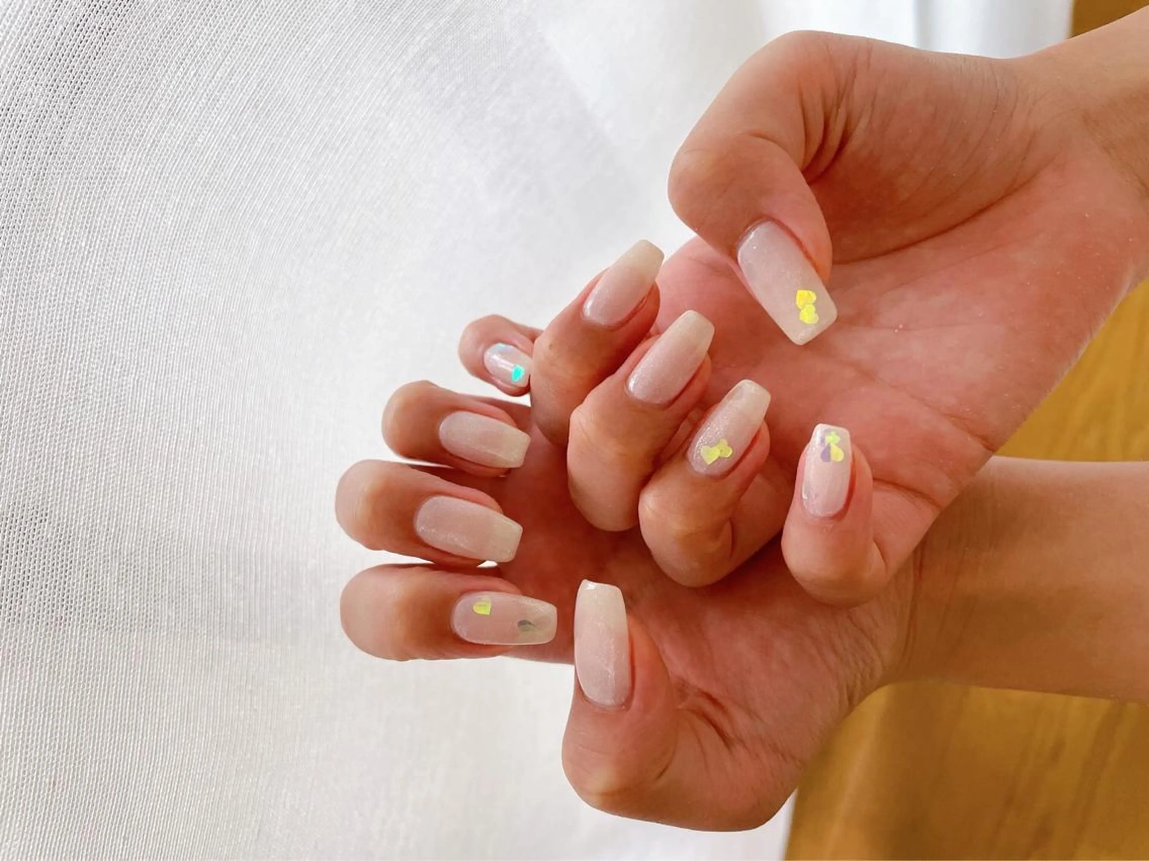 ネイル ハート ハンドネイル kiki nail 二子玉川のネイルデザイン