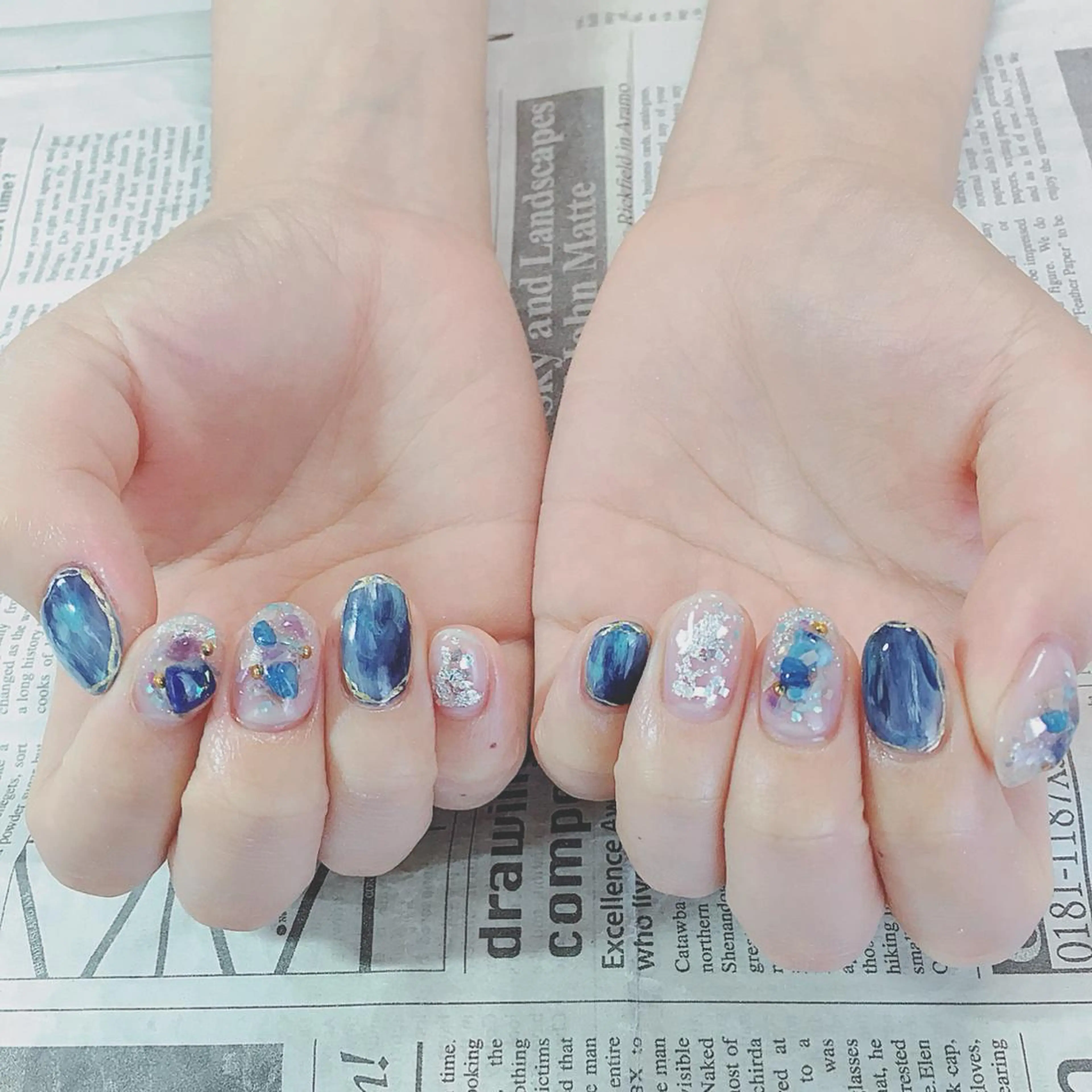 ネイル ハンドネイル ハンドケア 森山 舞のネイルデザイン