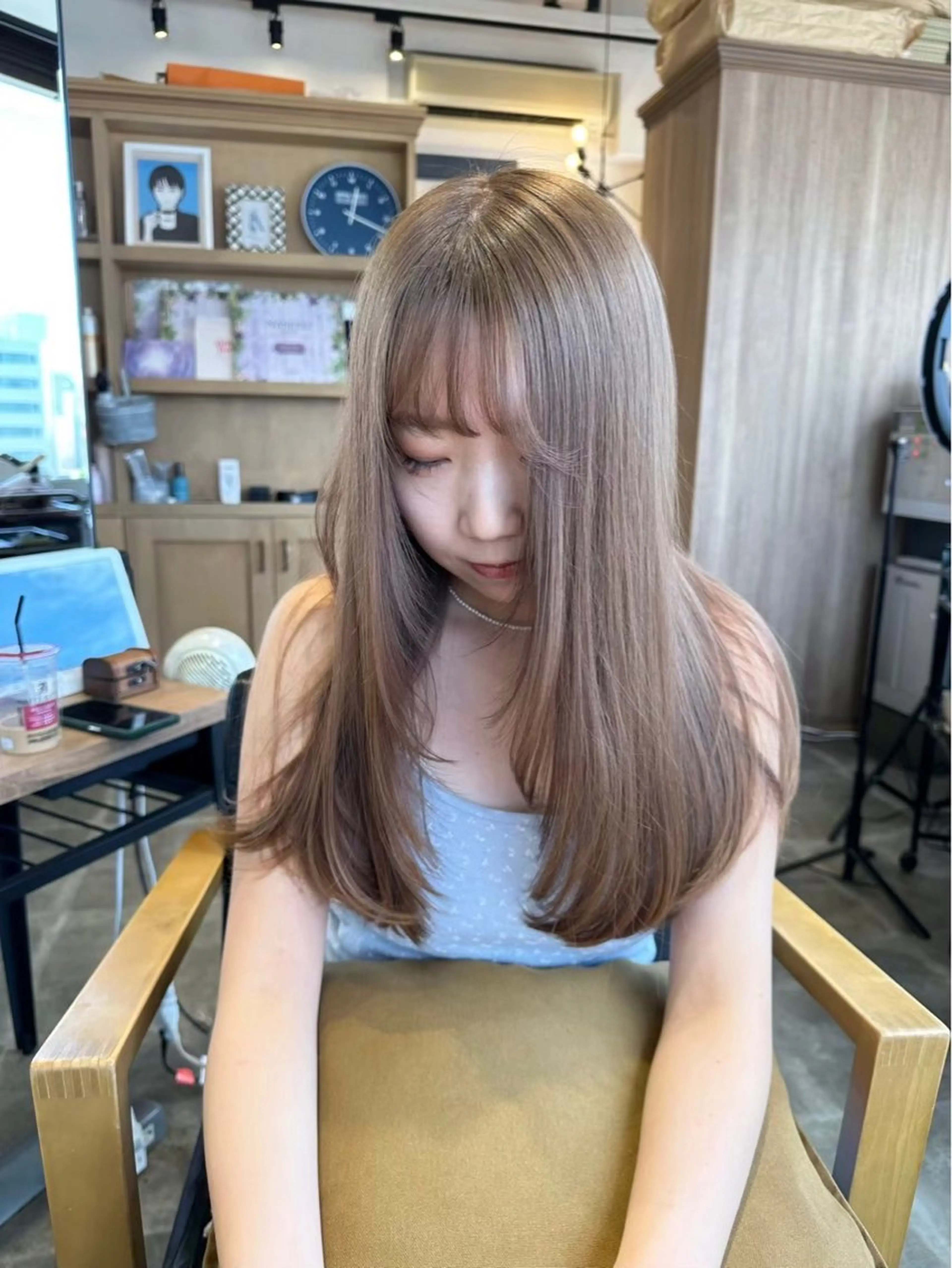 ロング La bonheur hair reve 池袋店所属・🐈‍⬛ マナカ🐈‍⬛のヘアスタイル