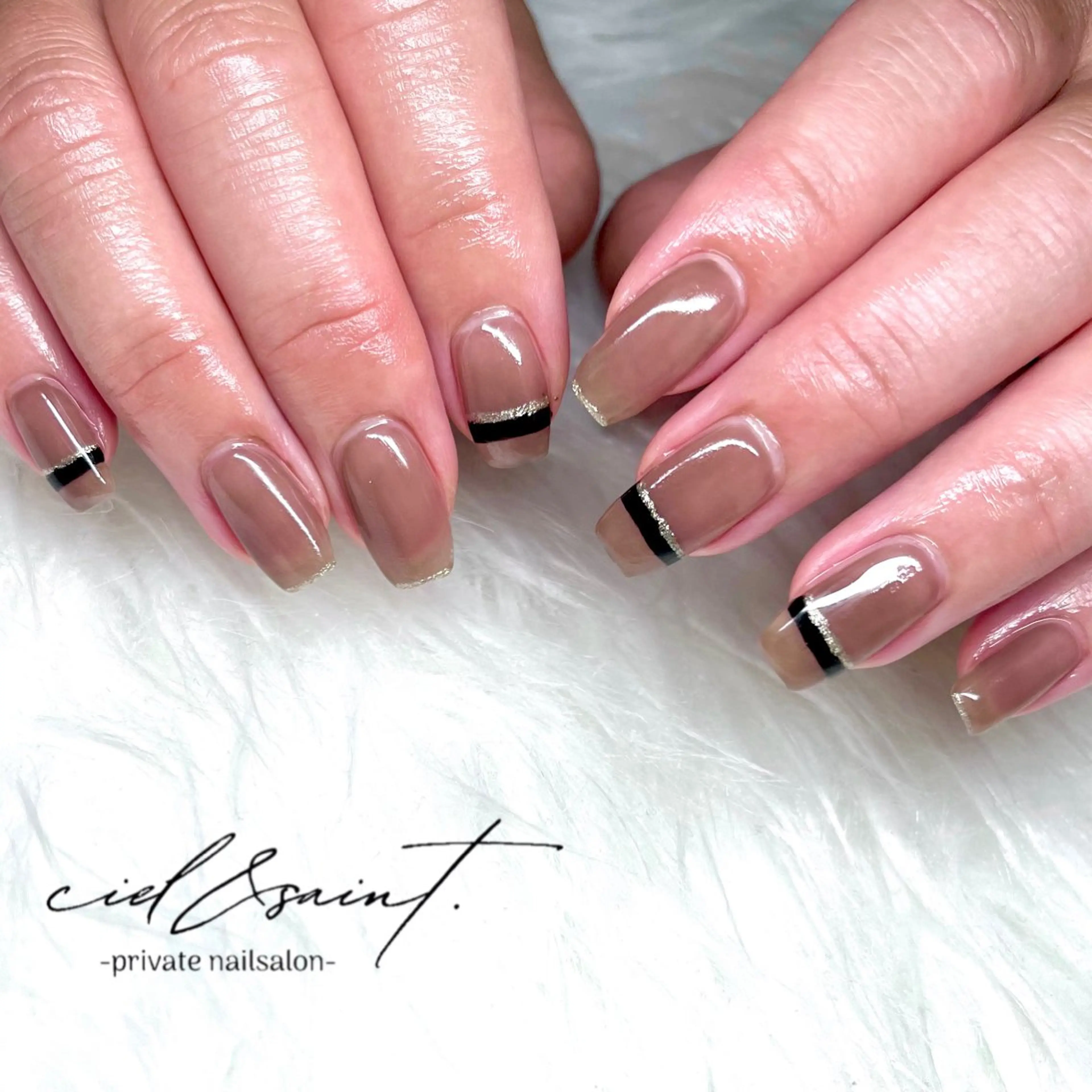 ネイル ハンドネイル nail salon ciel&saintのネイルデザイン