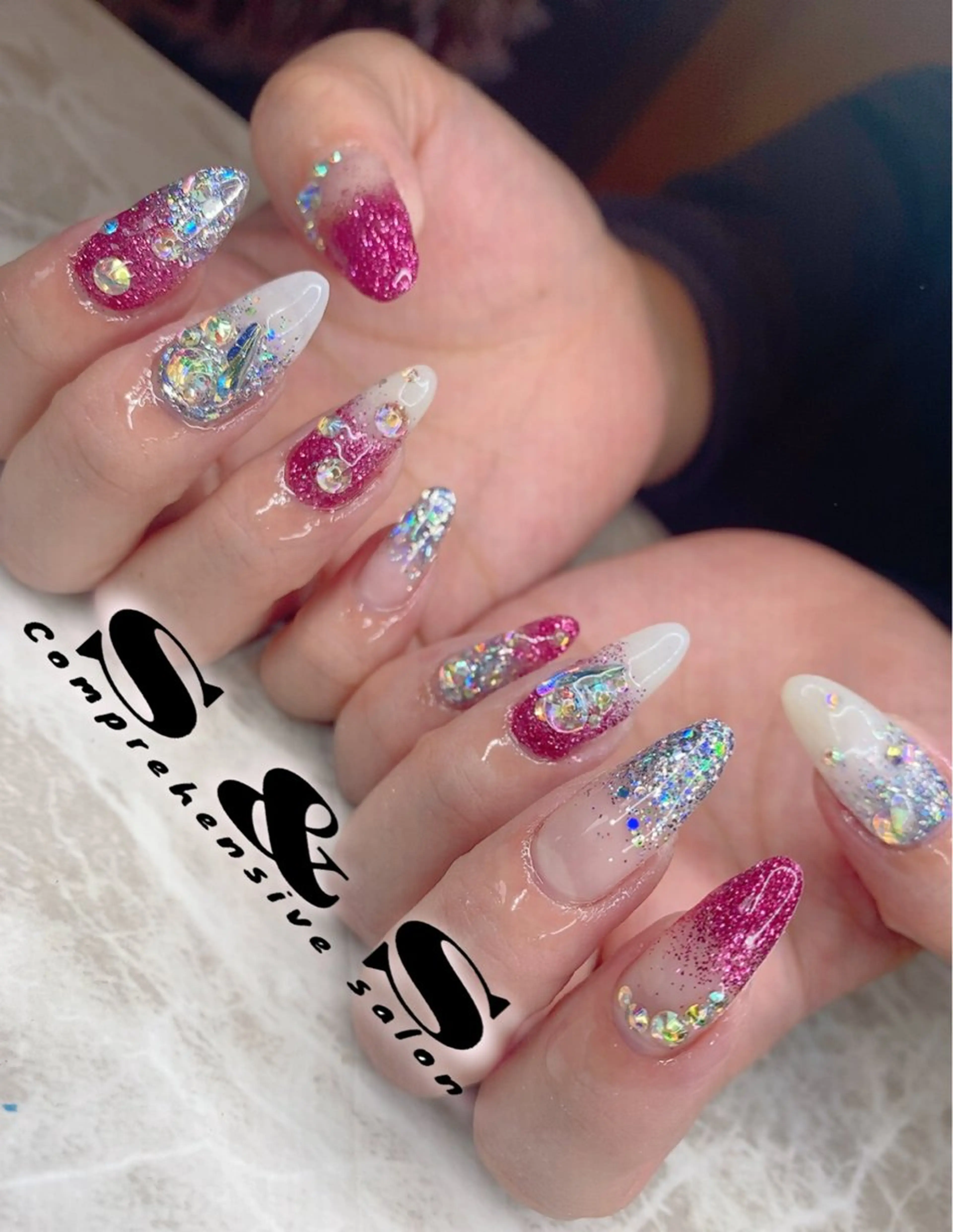 ネイル 長さ出し メンズネイル 持ち込み スカルプネイル S&S 村田小百合のネイルデザイン