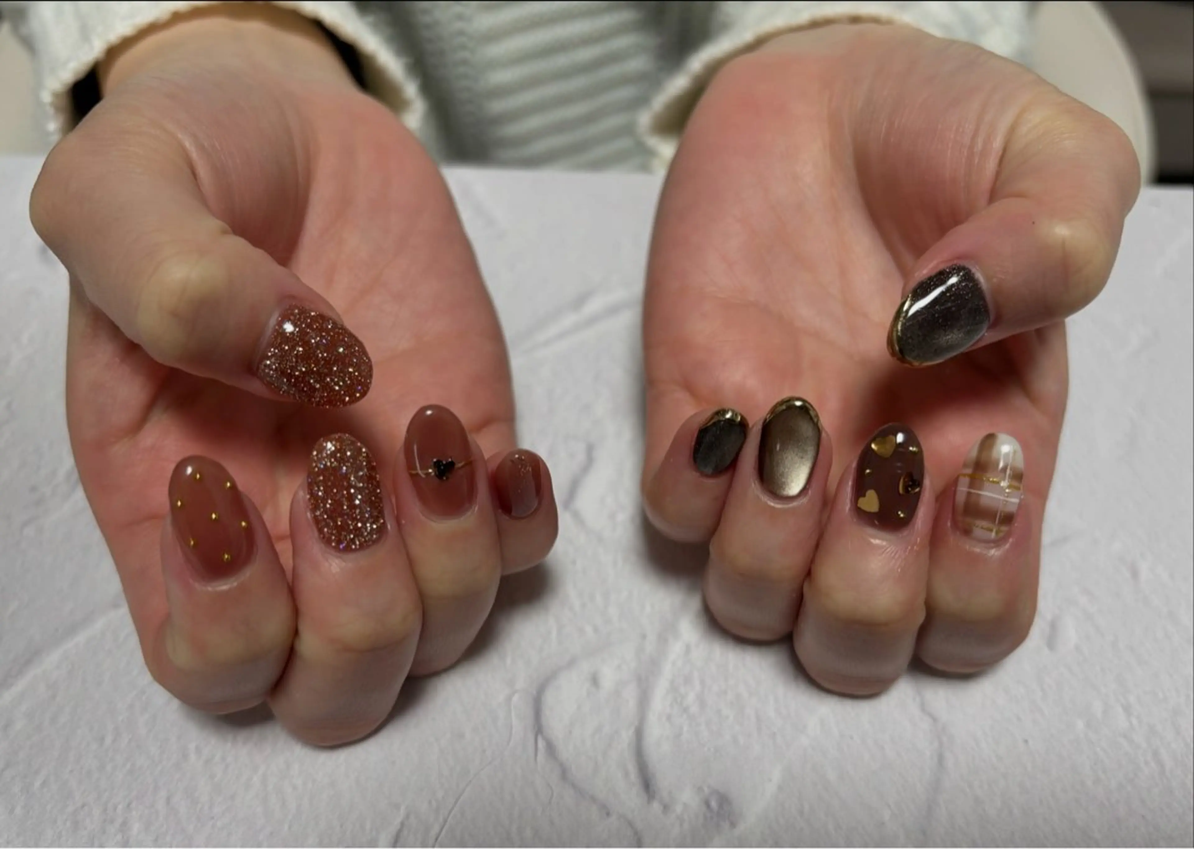 ネイル 愛川町 あんすりうむのネイルデザイン