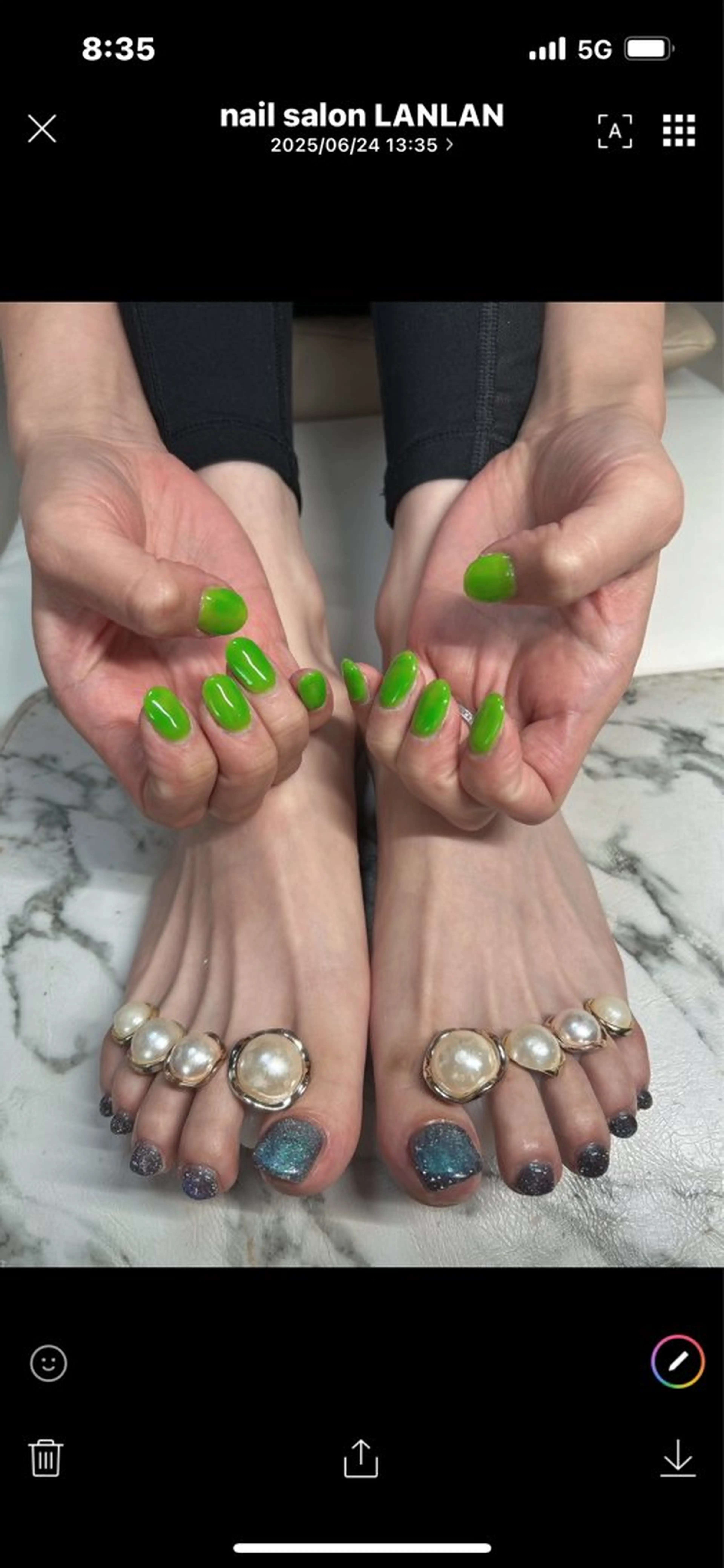 ネイル LANLAN所属・Lan Lanのネイルデザイン