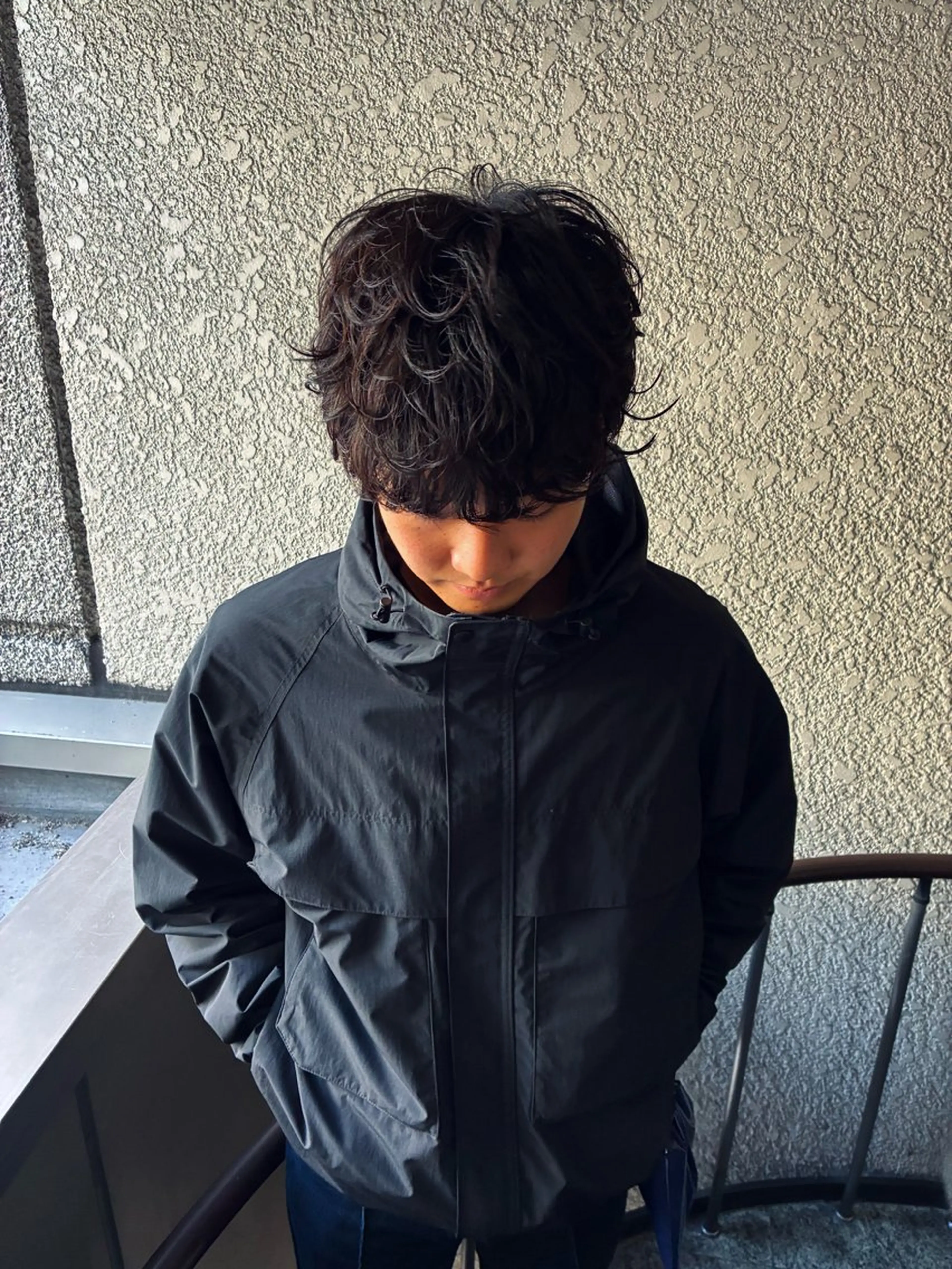 パーマ メンズ カット パーマ トリートメント 金山/メンズパーマ 西村侑真のヘアスタイル