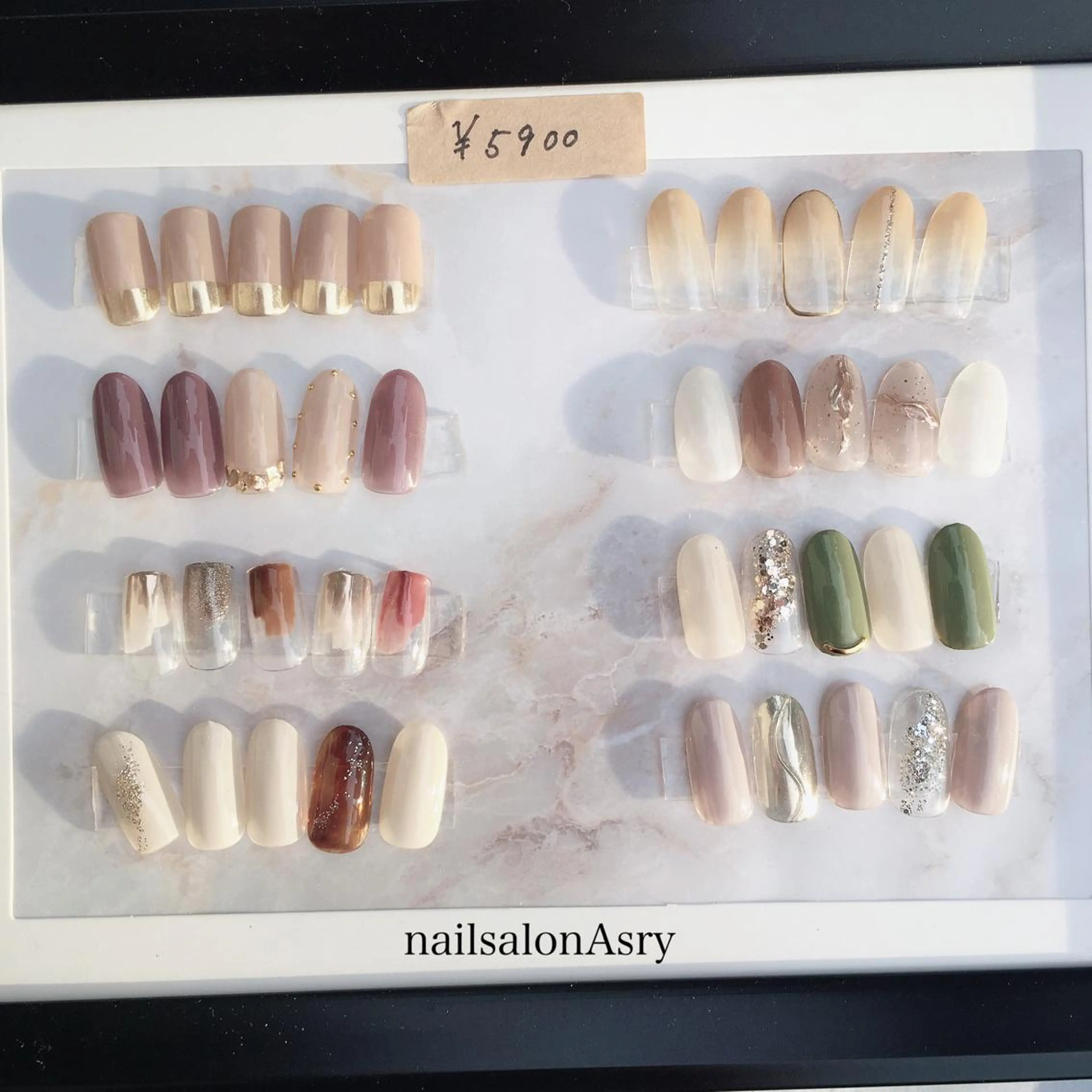 ネイル nailsalon Asryのネイルデザイン